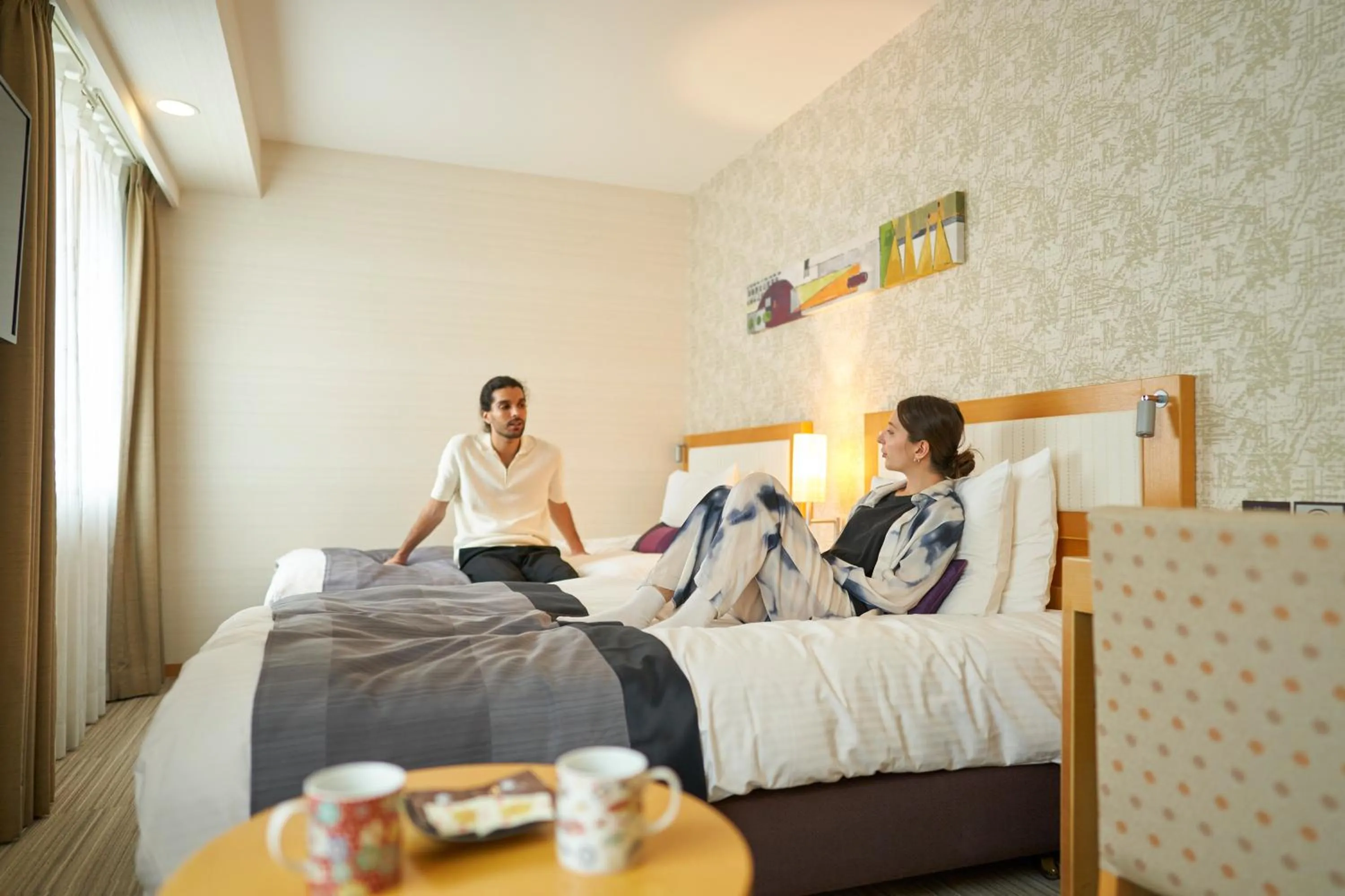 Photo of the whole room, Bed in Hotel Resol Trinity Kanazawa