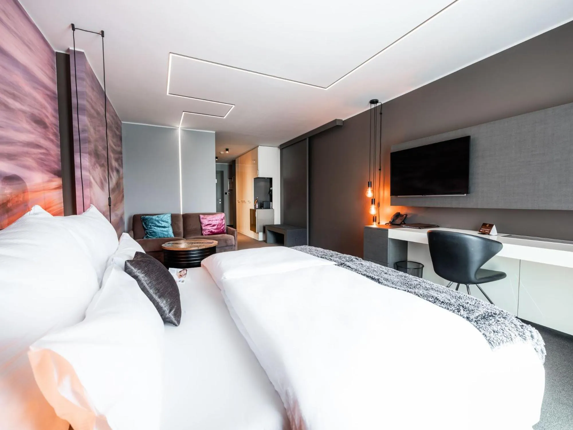 Bed in Hotel City Maribor