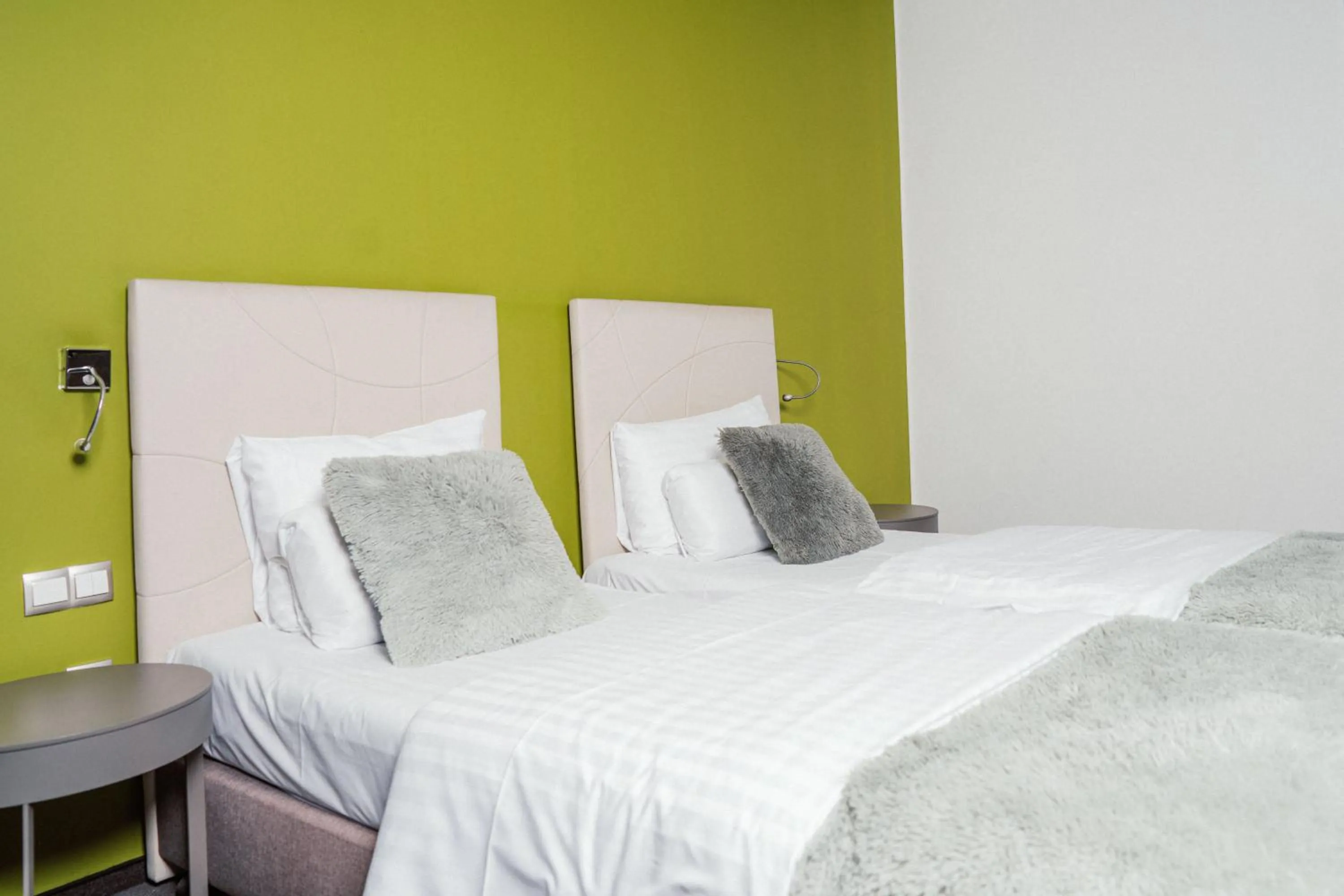 Bedroom, Bed in Hotel City Maribor