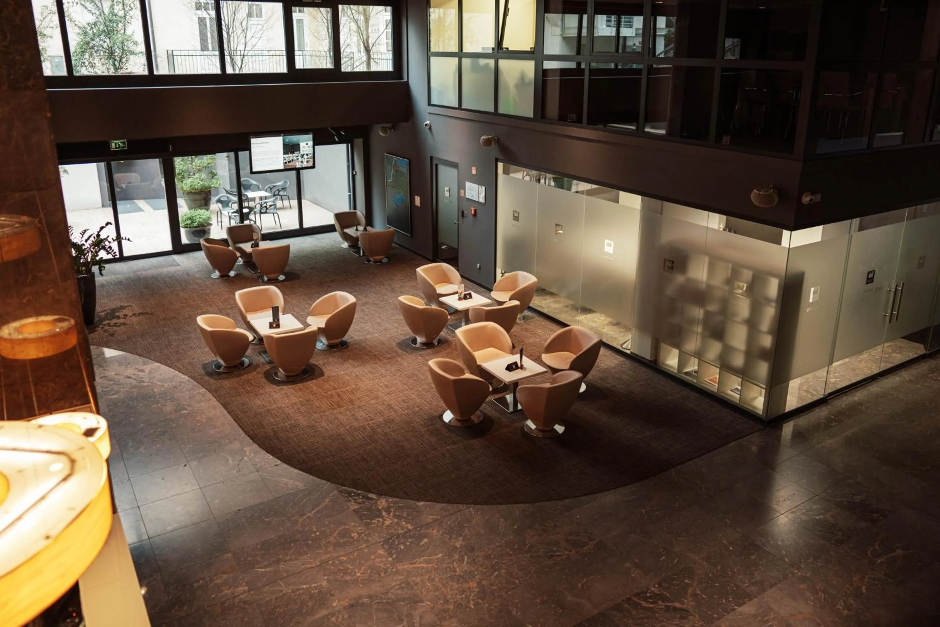 Lobby or reception in Hotel City Maribor