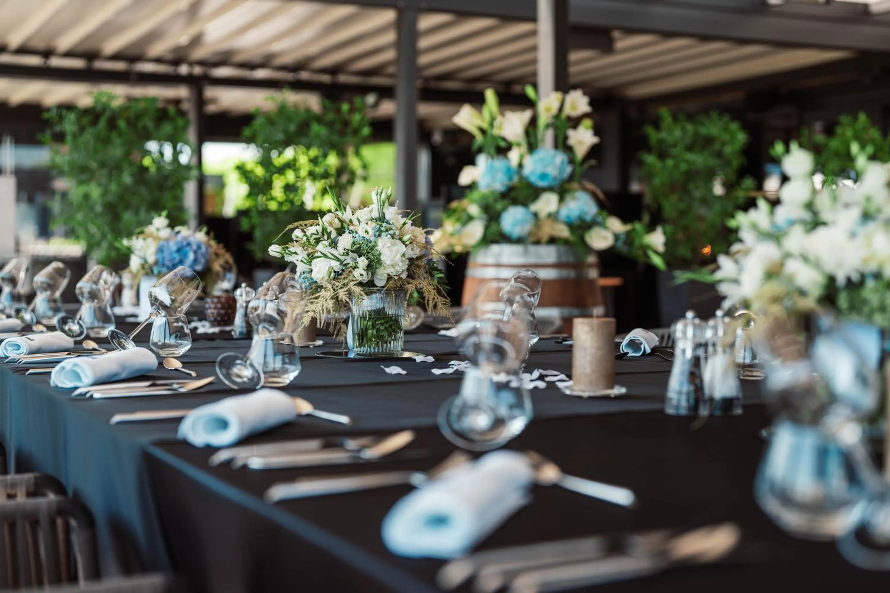 Patio in Hotel City Maribor