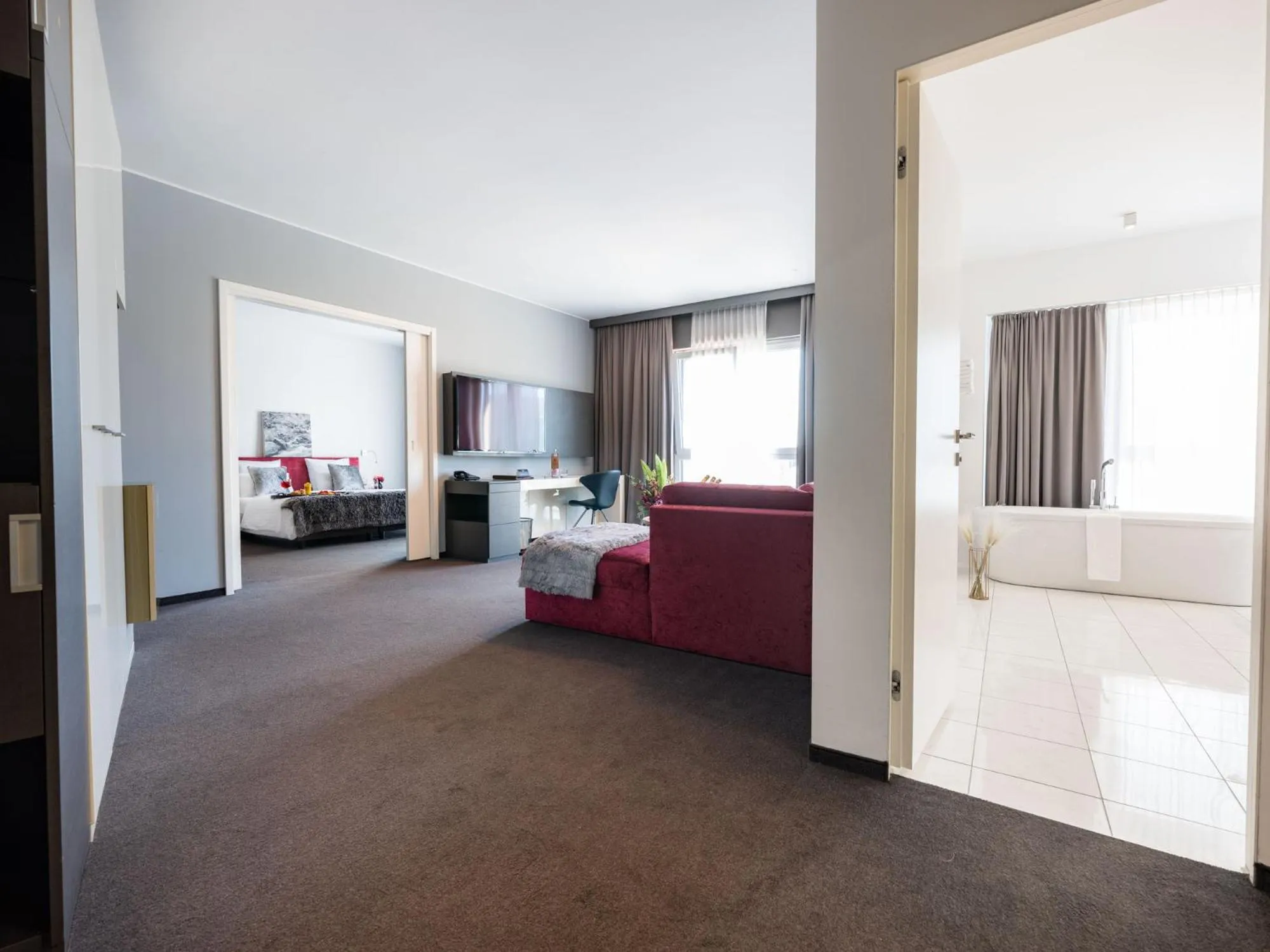 Bed in Hotel City Maribor