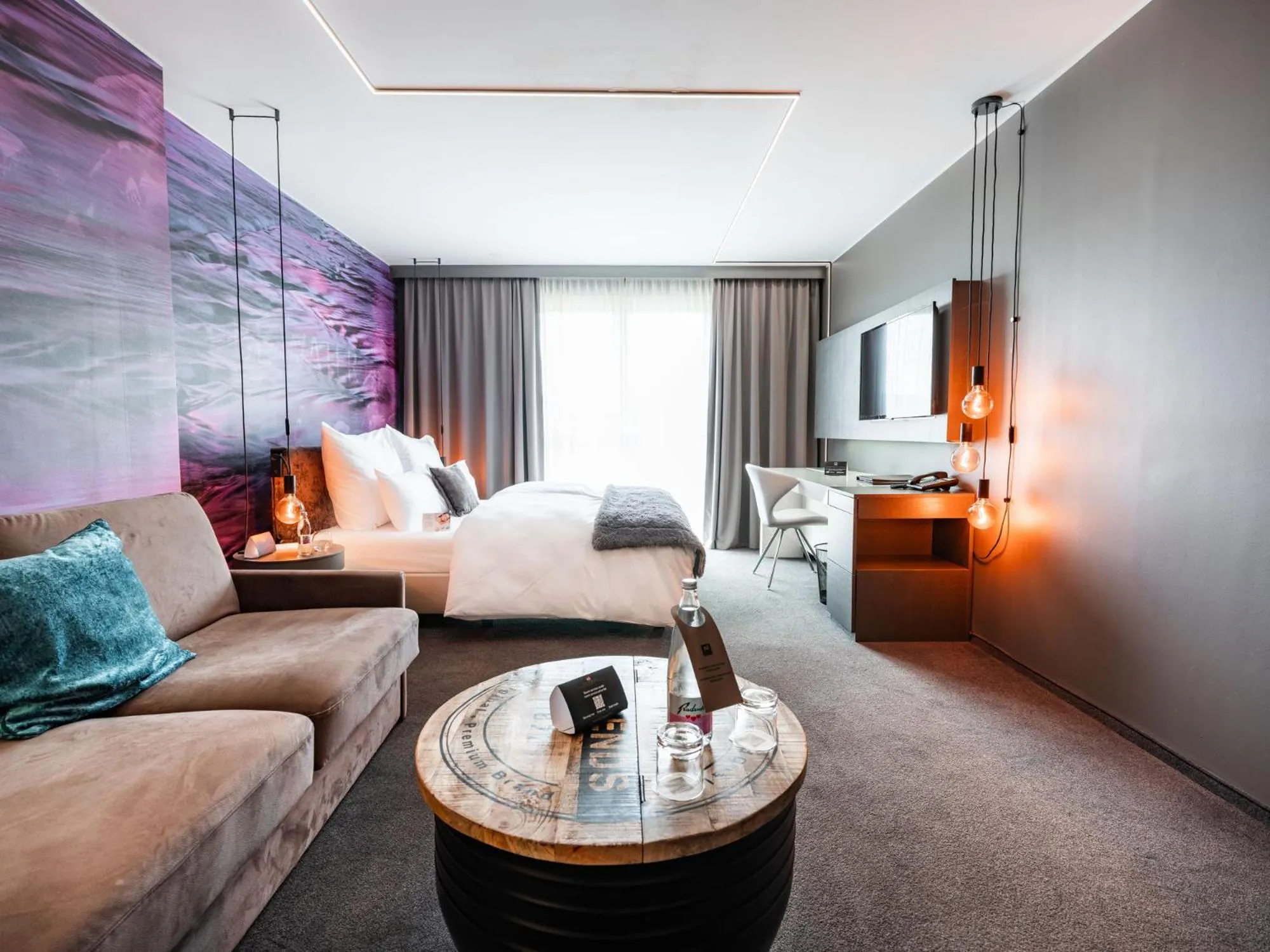 Bed in Hotel City Maribor