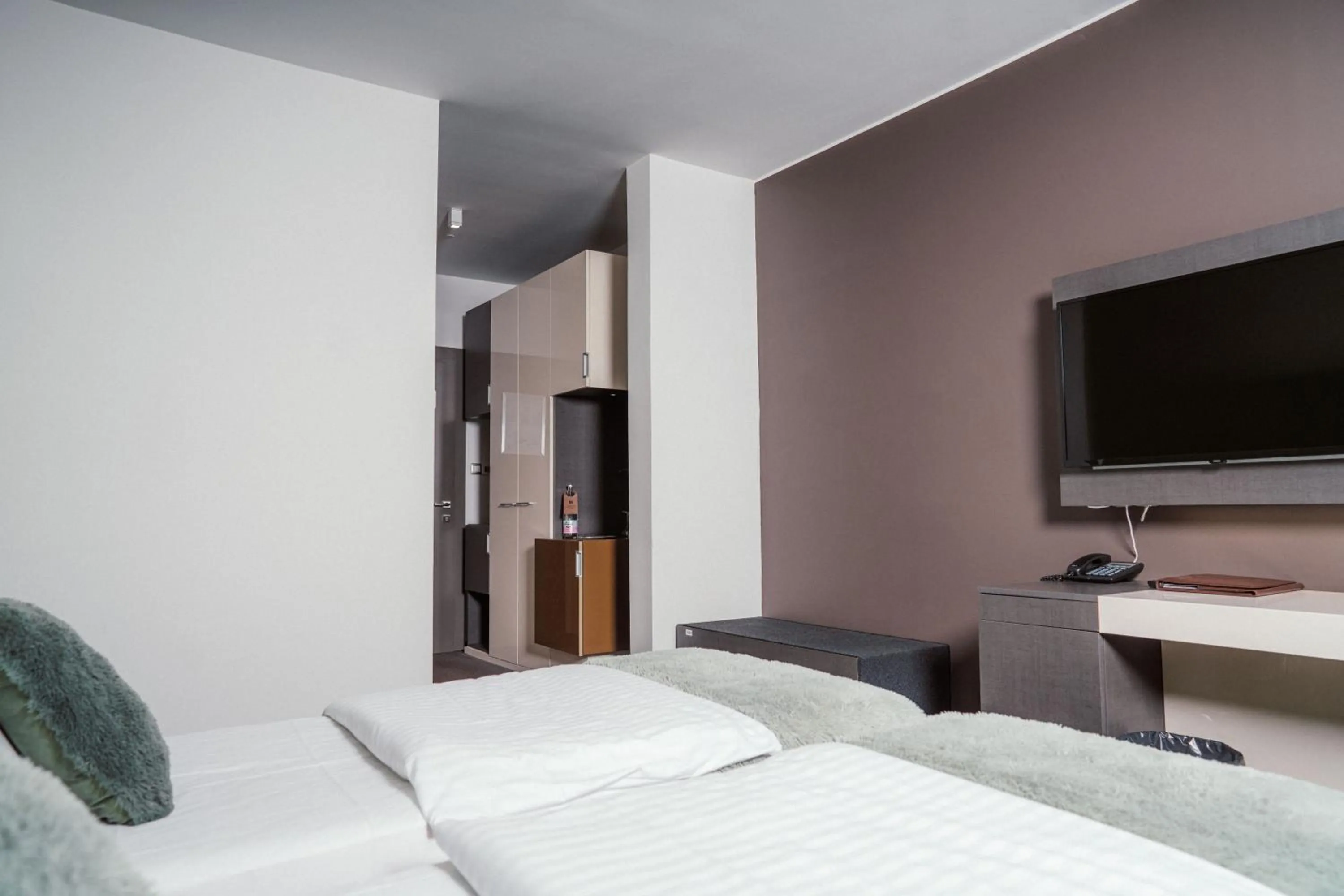 Bed in Hotel City Maribor