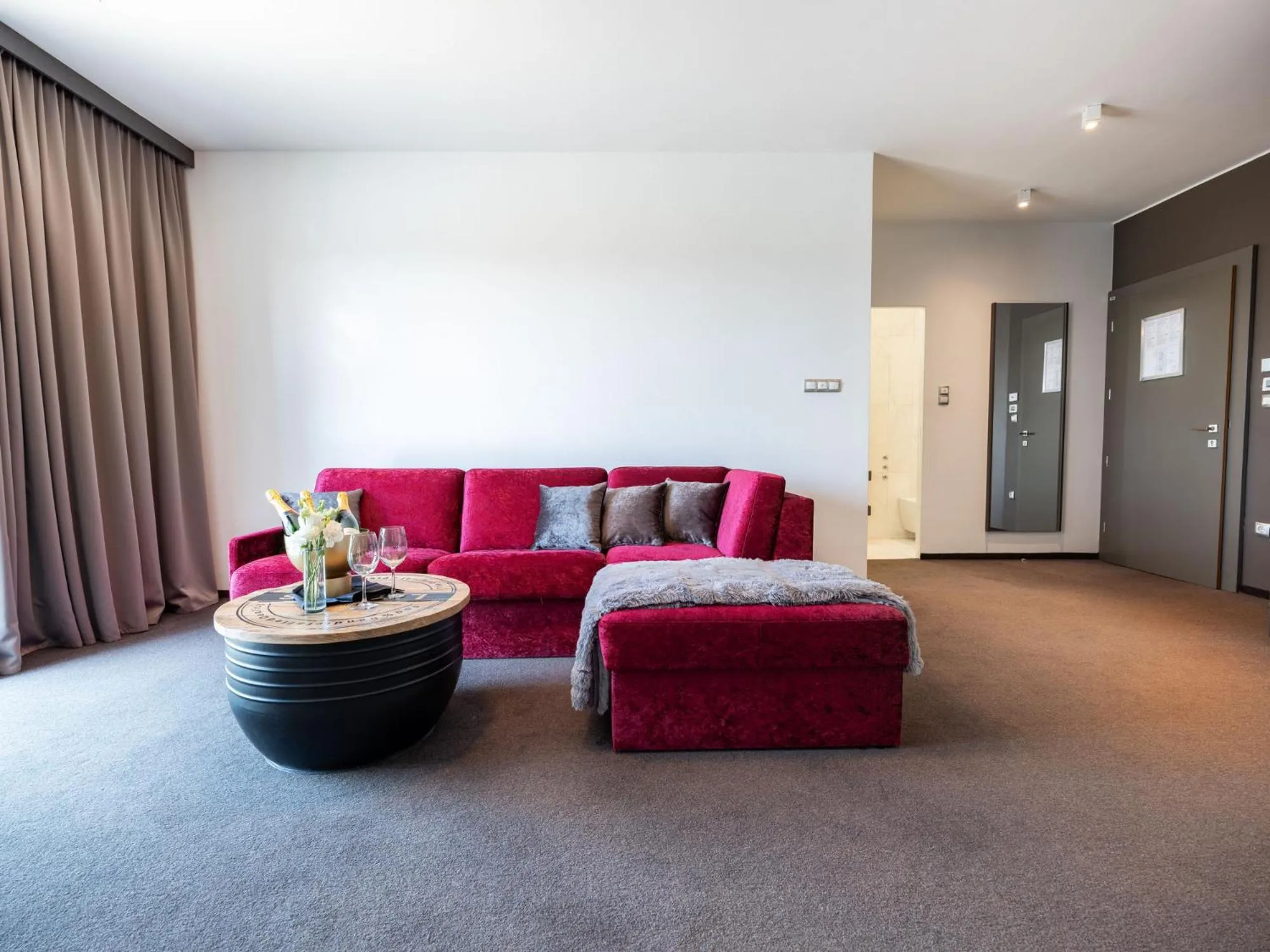 Bed in Hotel City Maribor