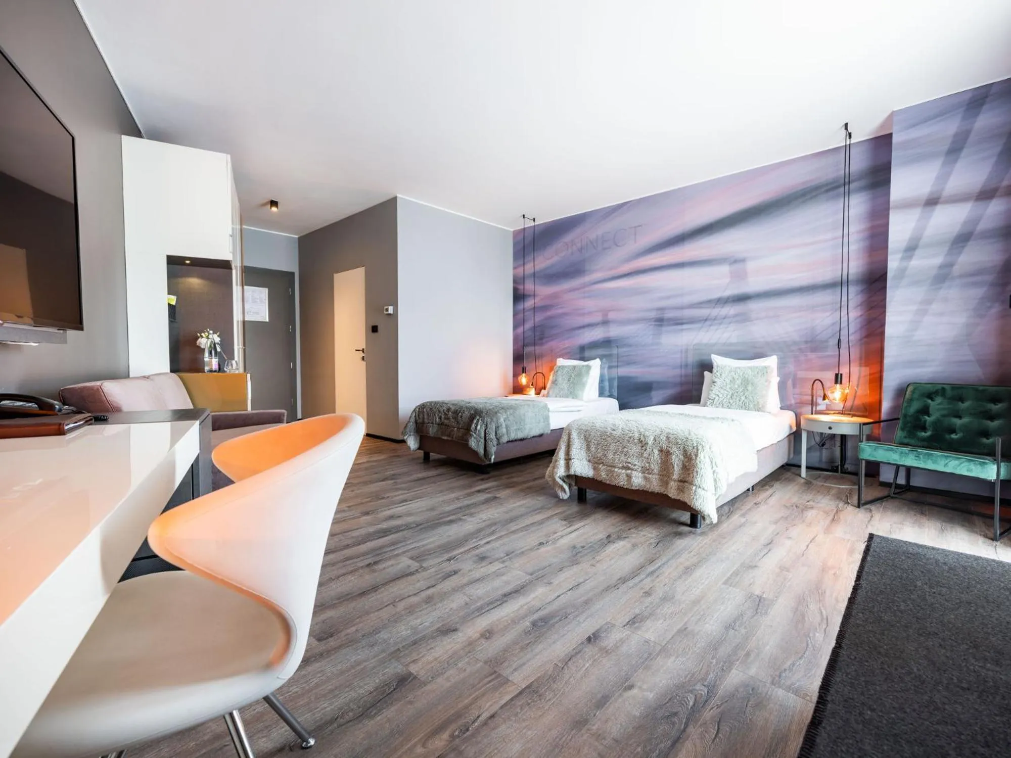 Bed in Hotel City Maribor