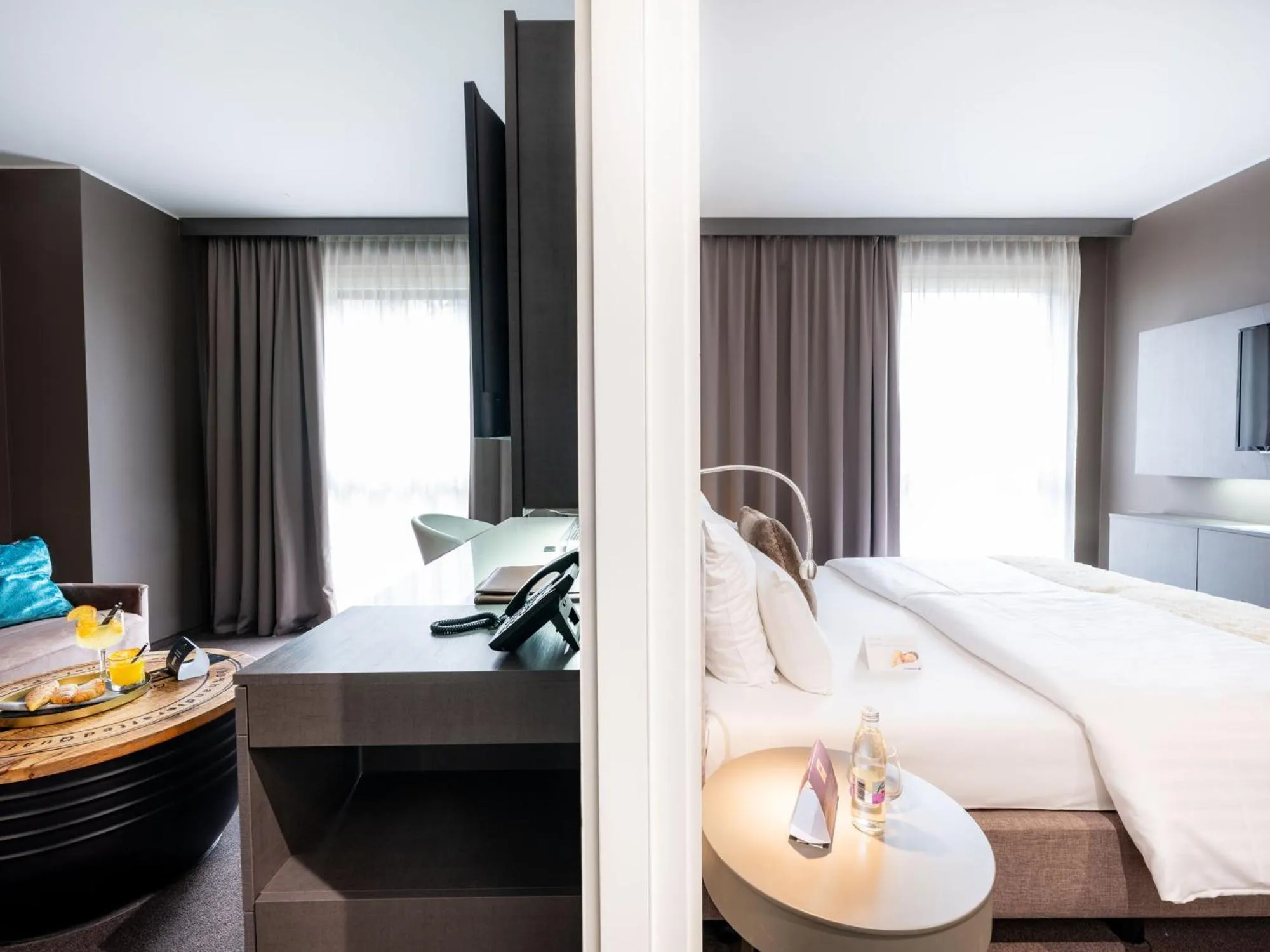 Bed in Hotel City Maribor