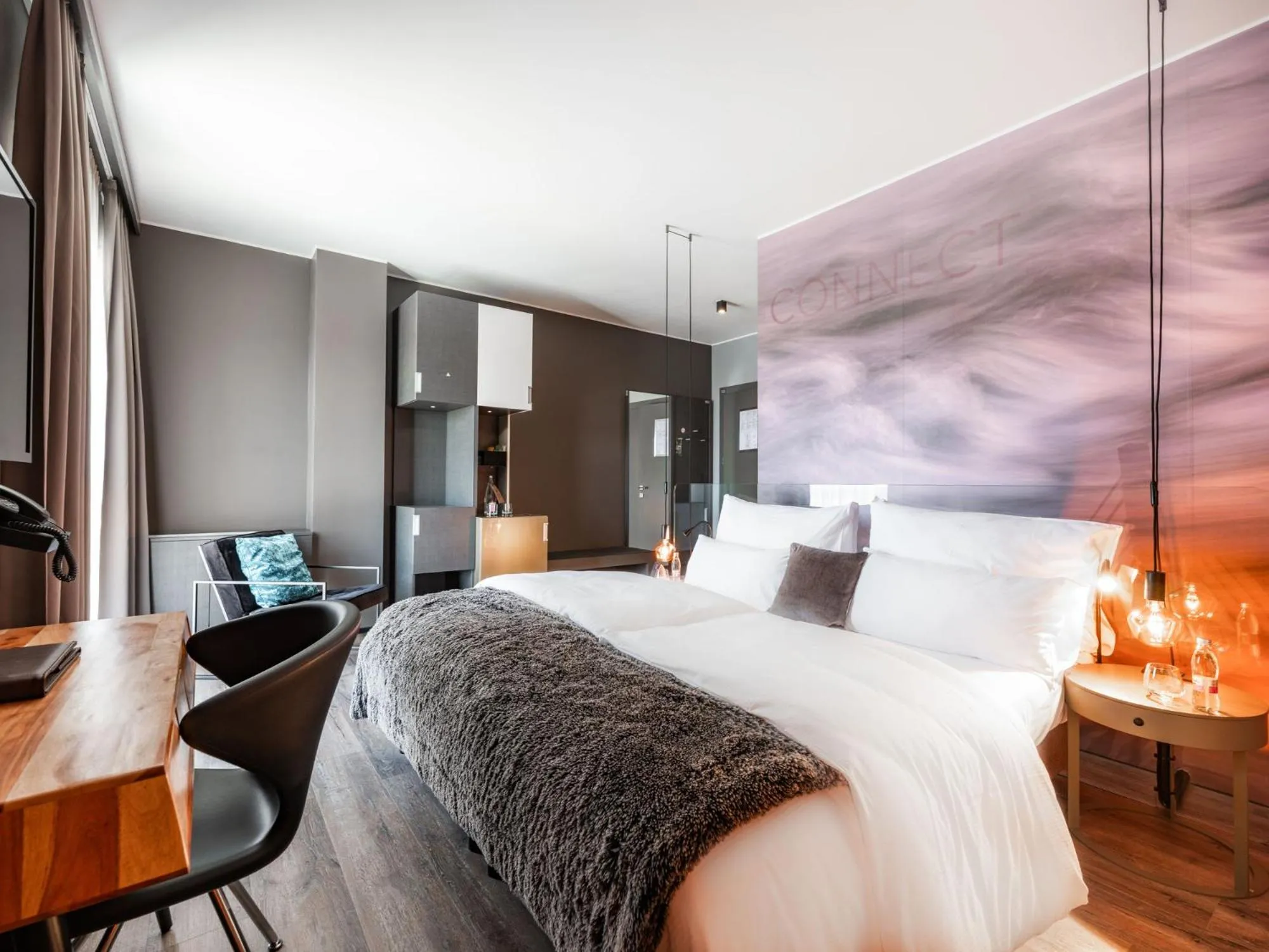 Bed in Hotel City Maribor