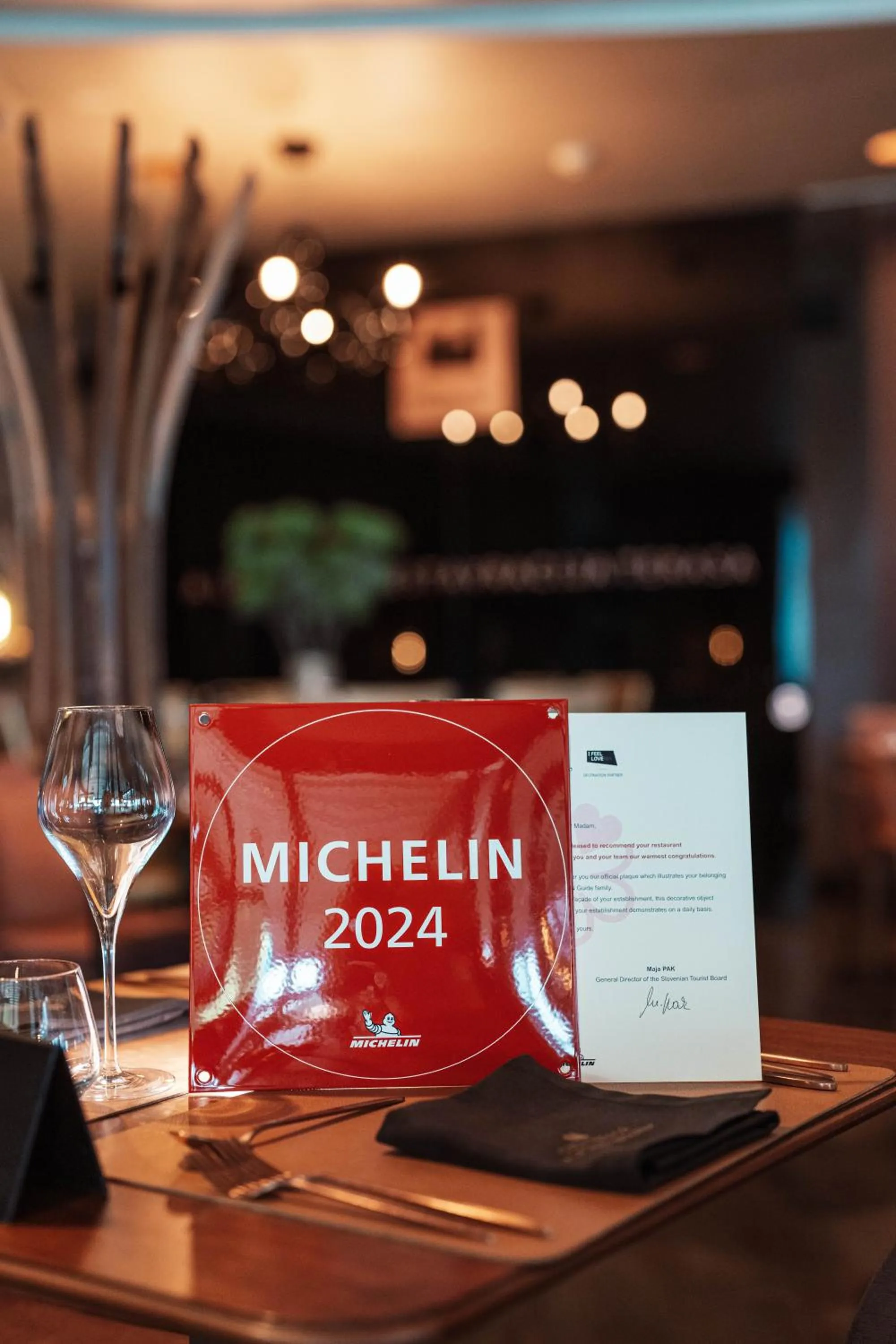 Restaurant/places to eat in Hotel City Maribor