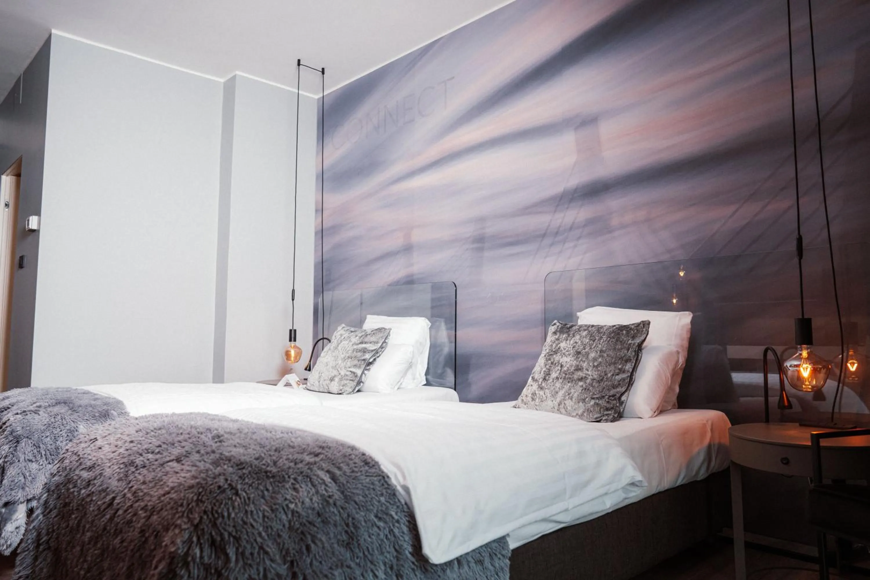 Bedroom, Bed in Hotel City Maribor