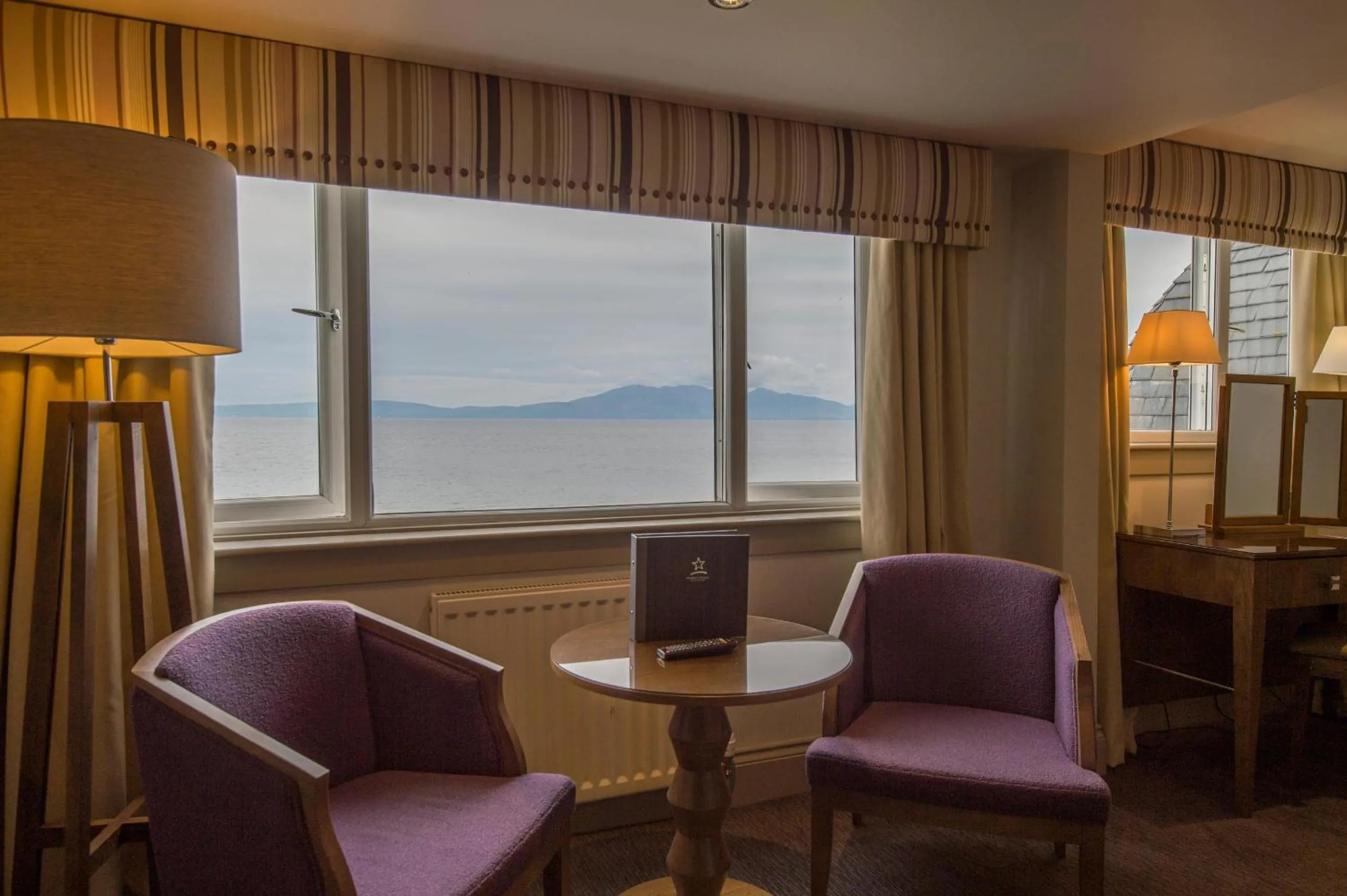 Sea view in Seamill Hydro Hotel