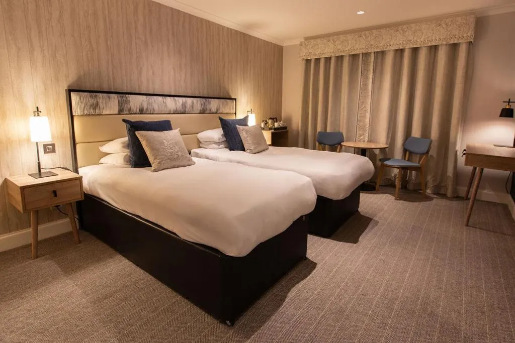 Bed in Seamill Hydro Hotel