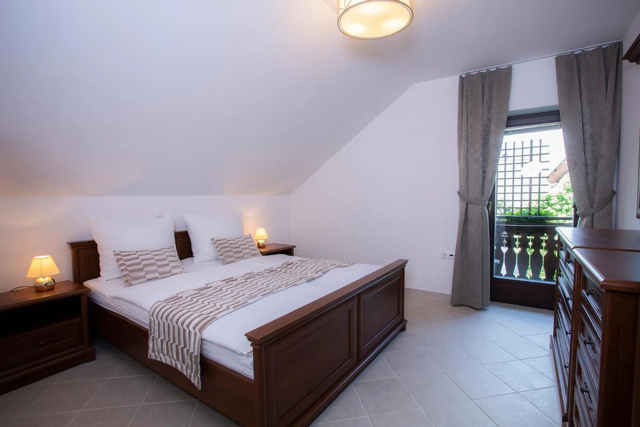 Balcony/Terrace, Bed in House Klasika - Adults Only
