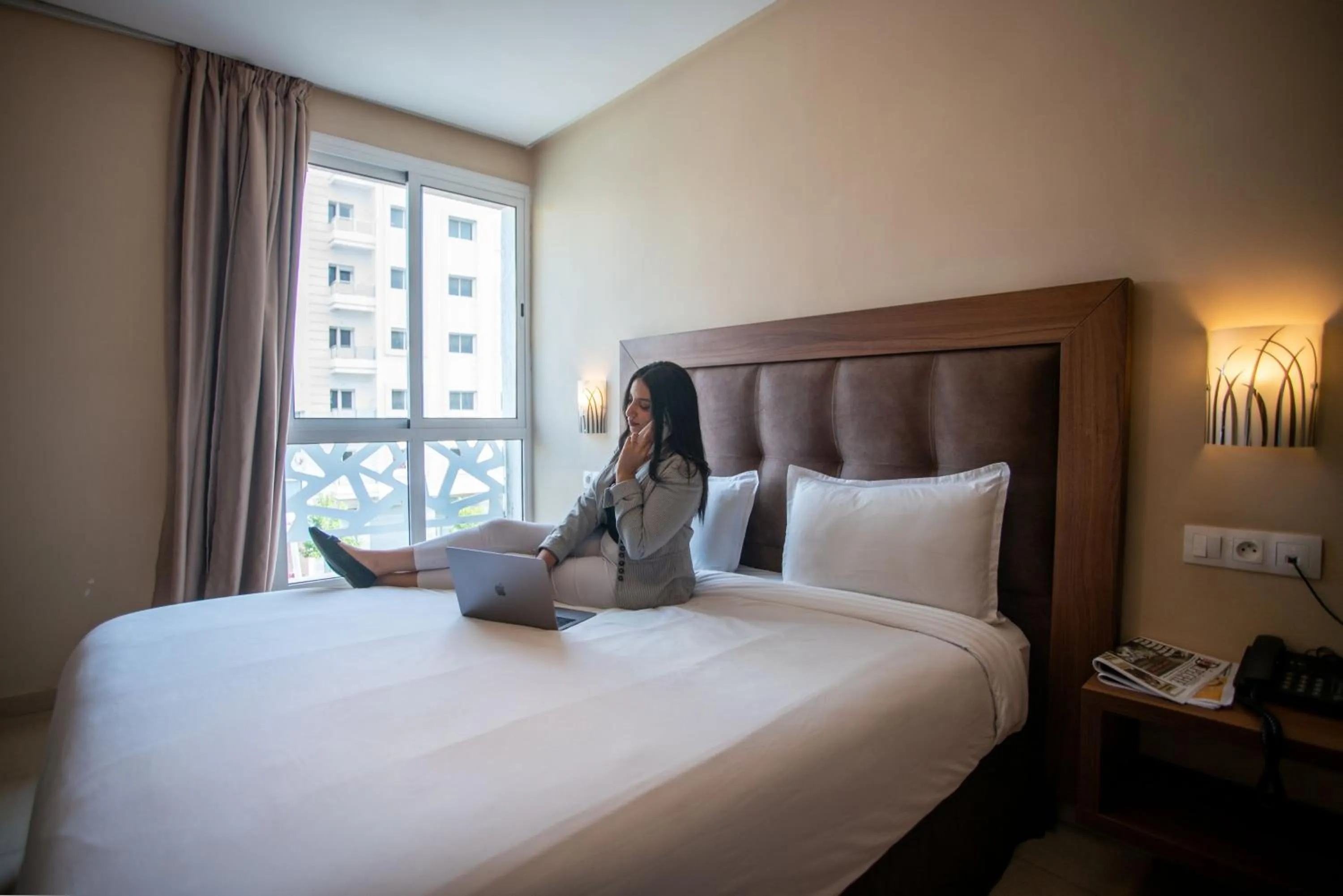 Bed in Hotel Etoile Du Nord