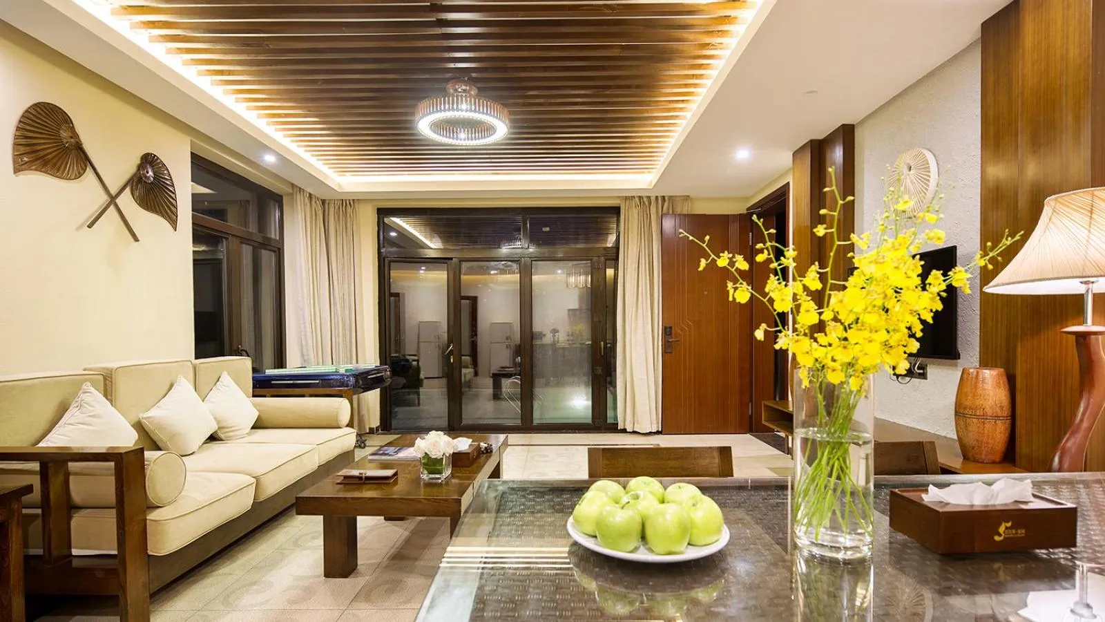 Living room in Sanya Yalong Bay Villas & Spa