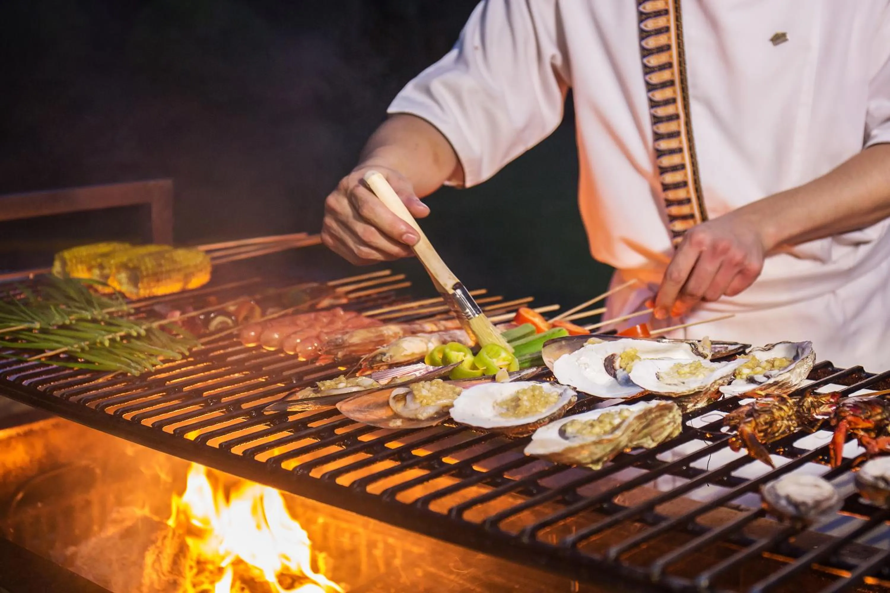 BBQ facilities in Sanya Yalong Bay Villas & Spa