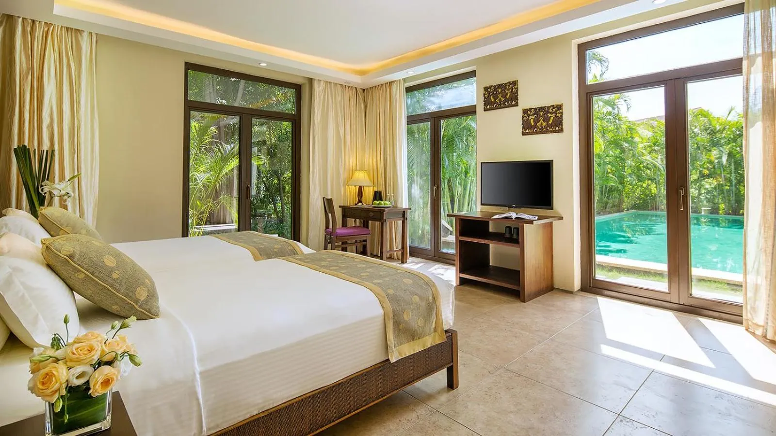 Bedroom, Bed in Sanya Yalong Bay Villas & Spa