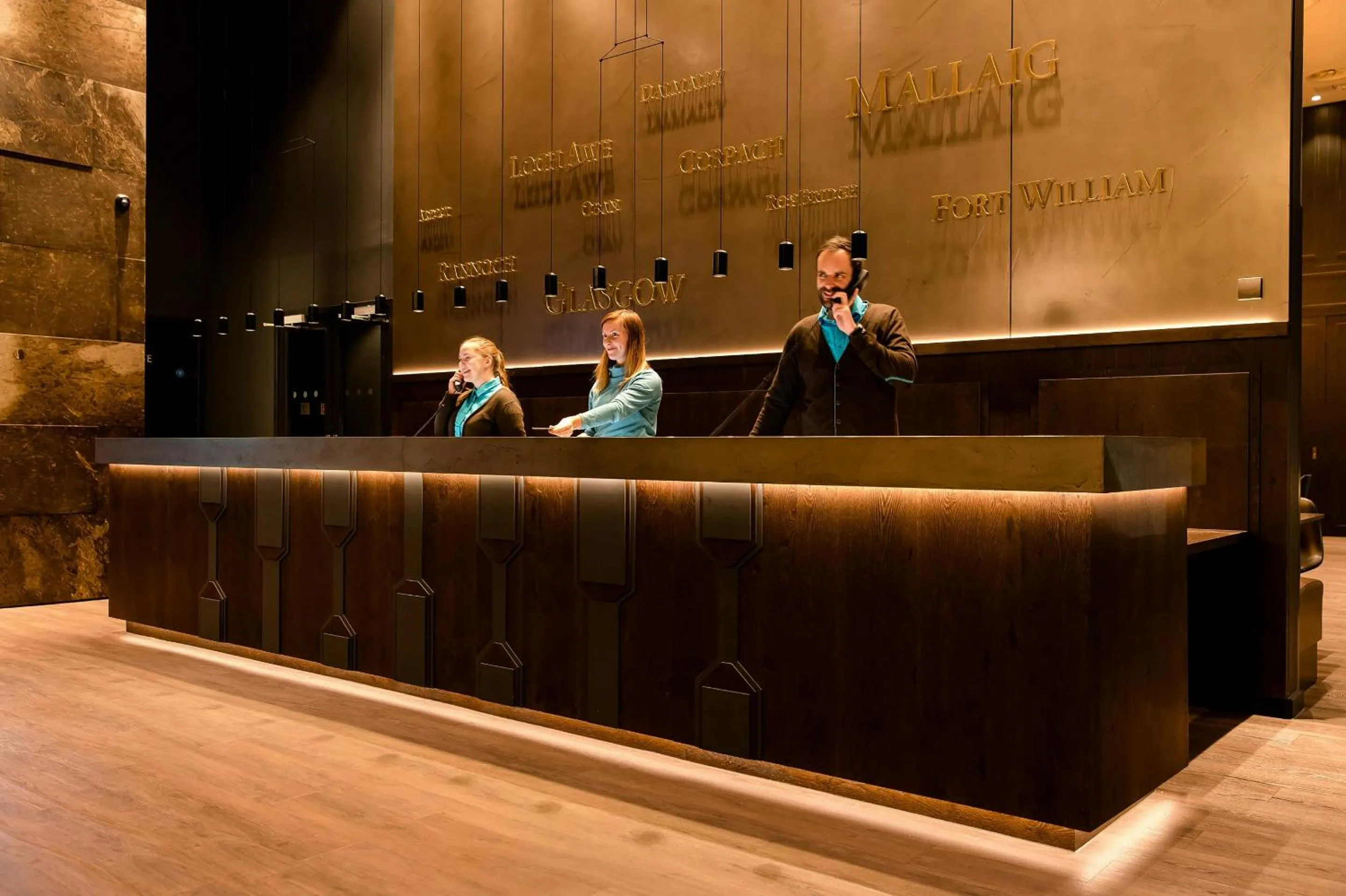 Lobby or reception in Motel One Glasgow