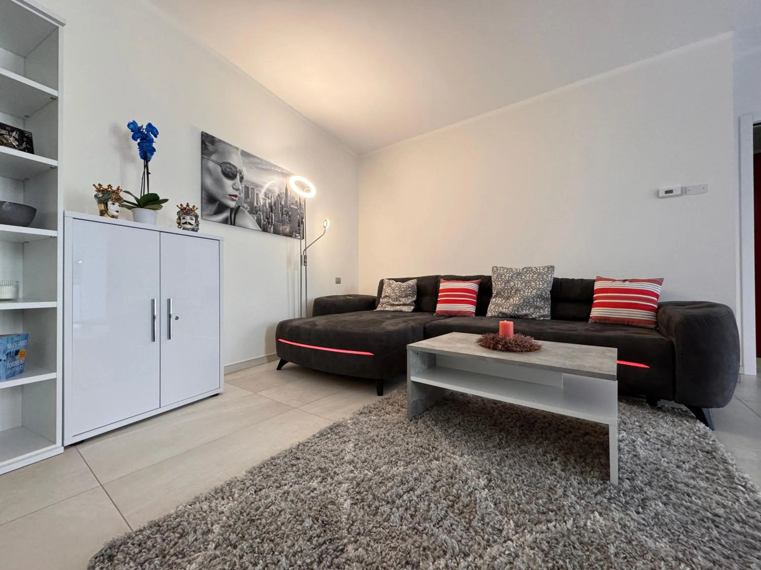 Living room in Yachting Residence