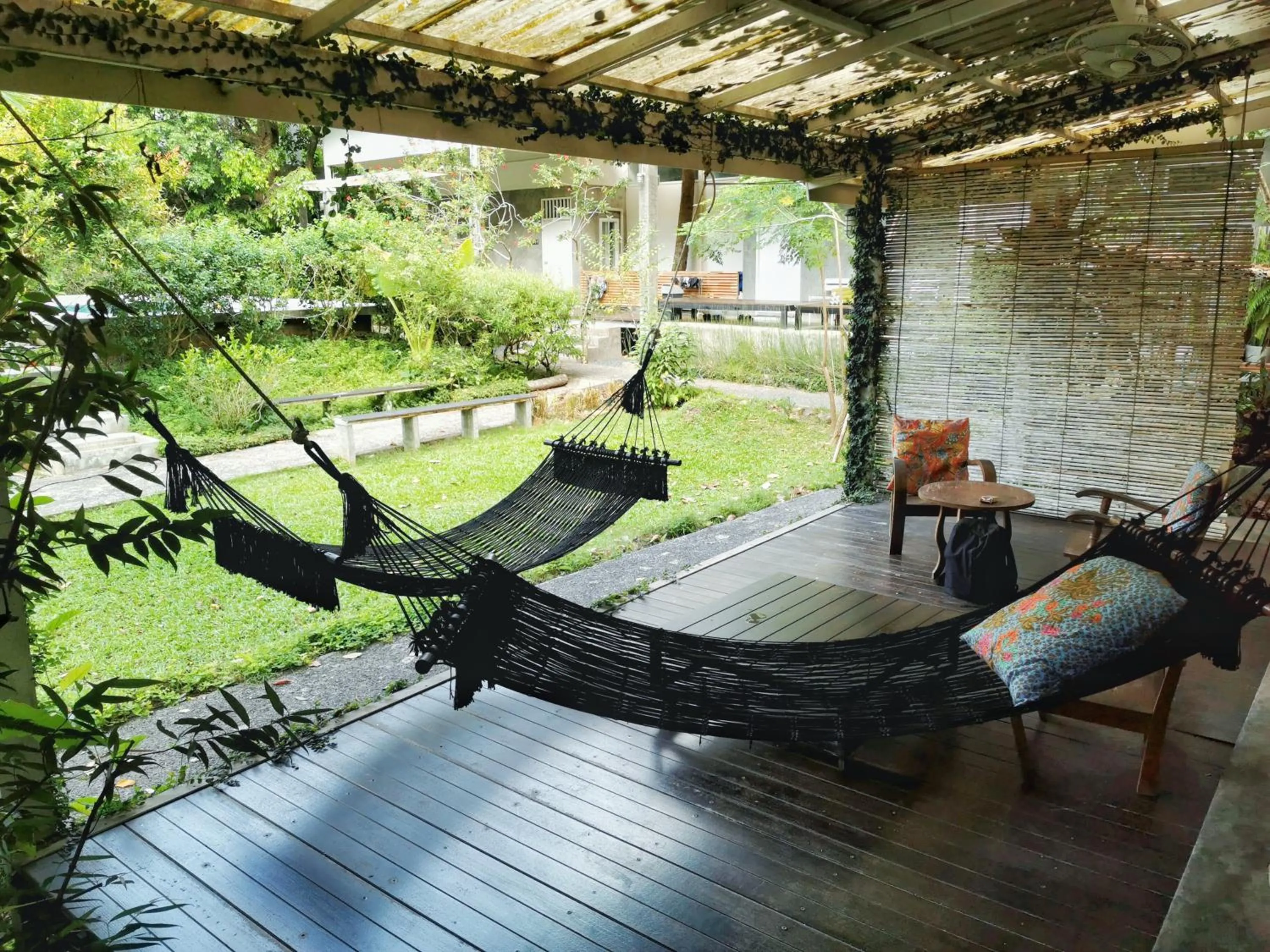Living room in Glur Hostel