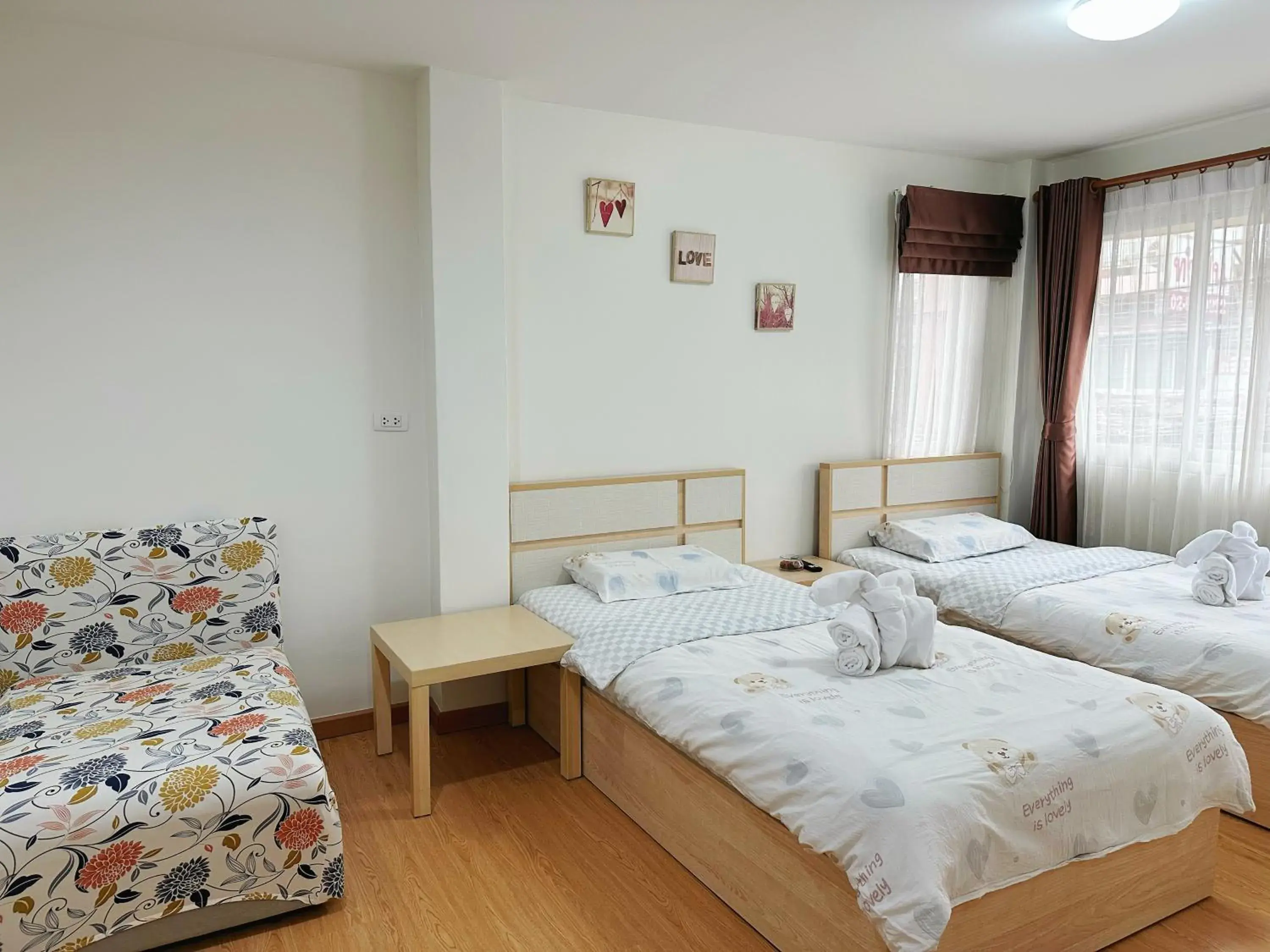 Twin Room with Bathroom in TD Bangkok Twin Room with Bathroom in TD Bangkok