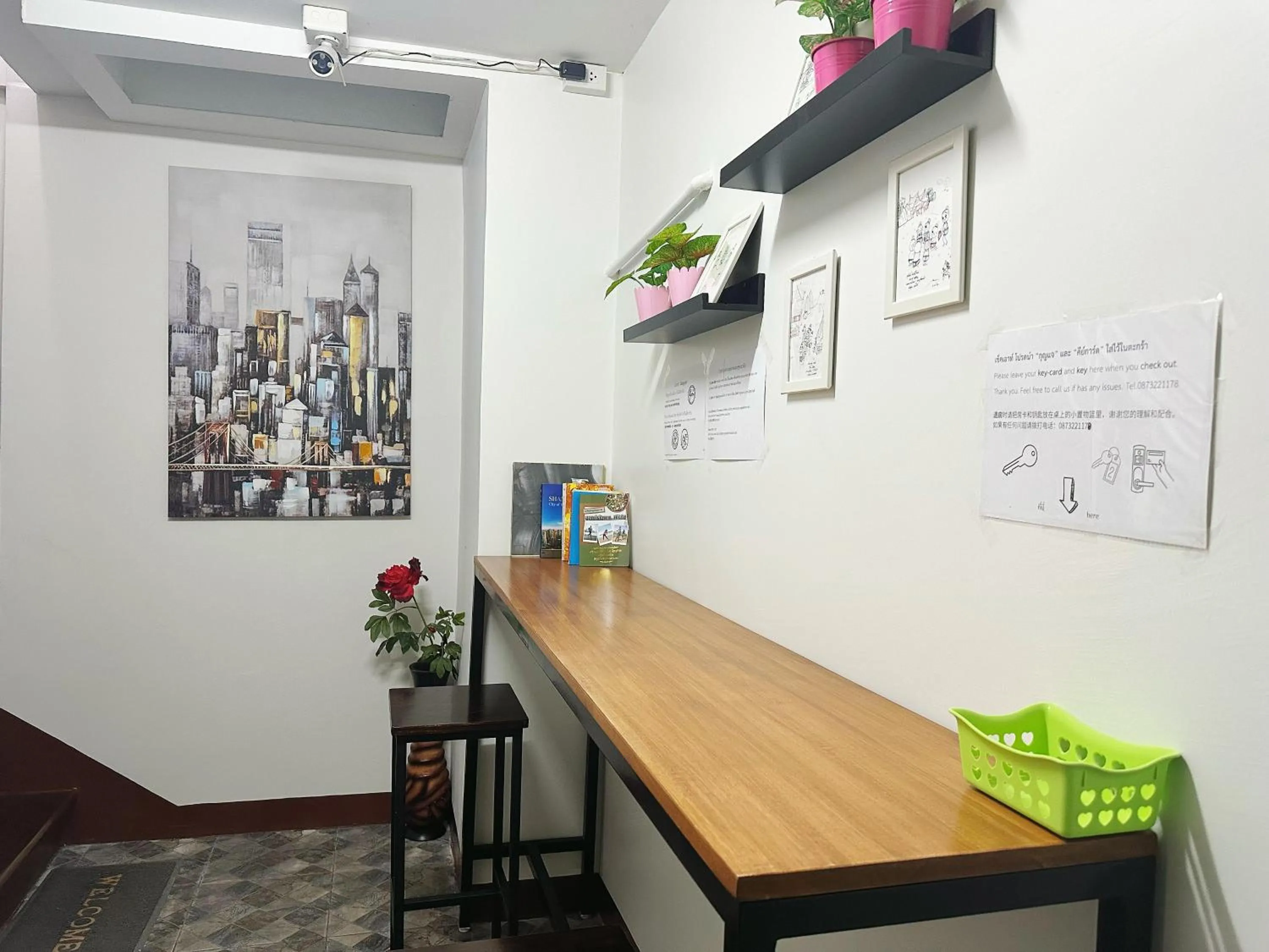 Facade/entrance in TD Bangkok