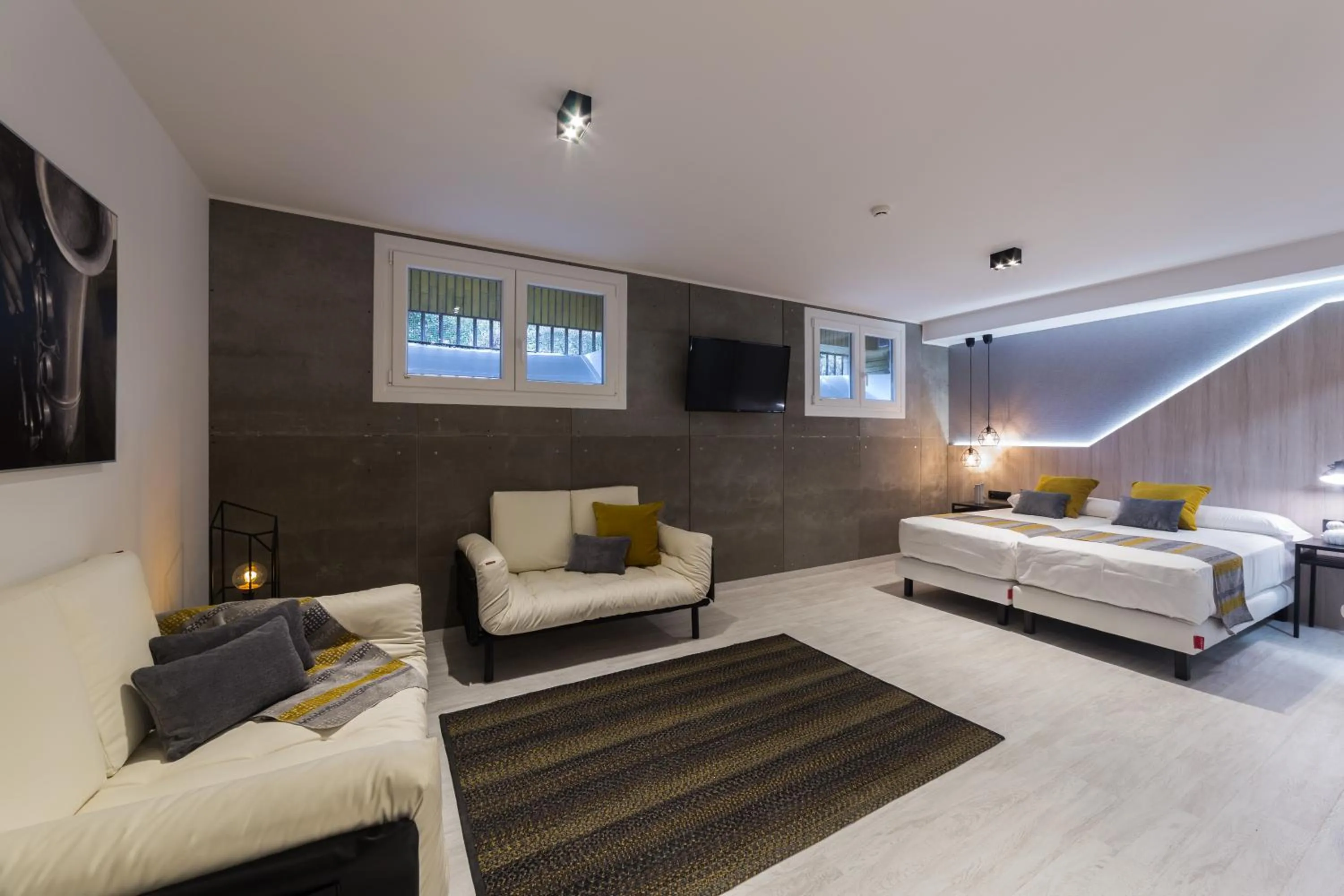 Bed in Hotel Onyarbi