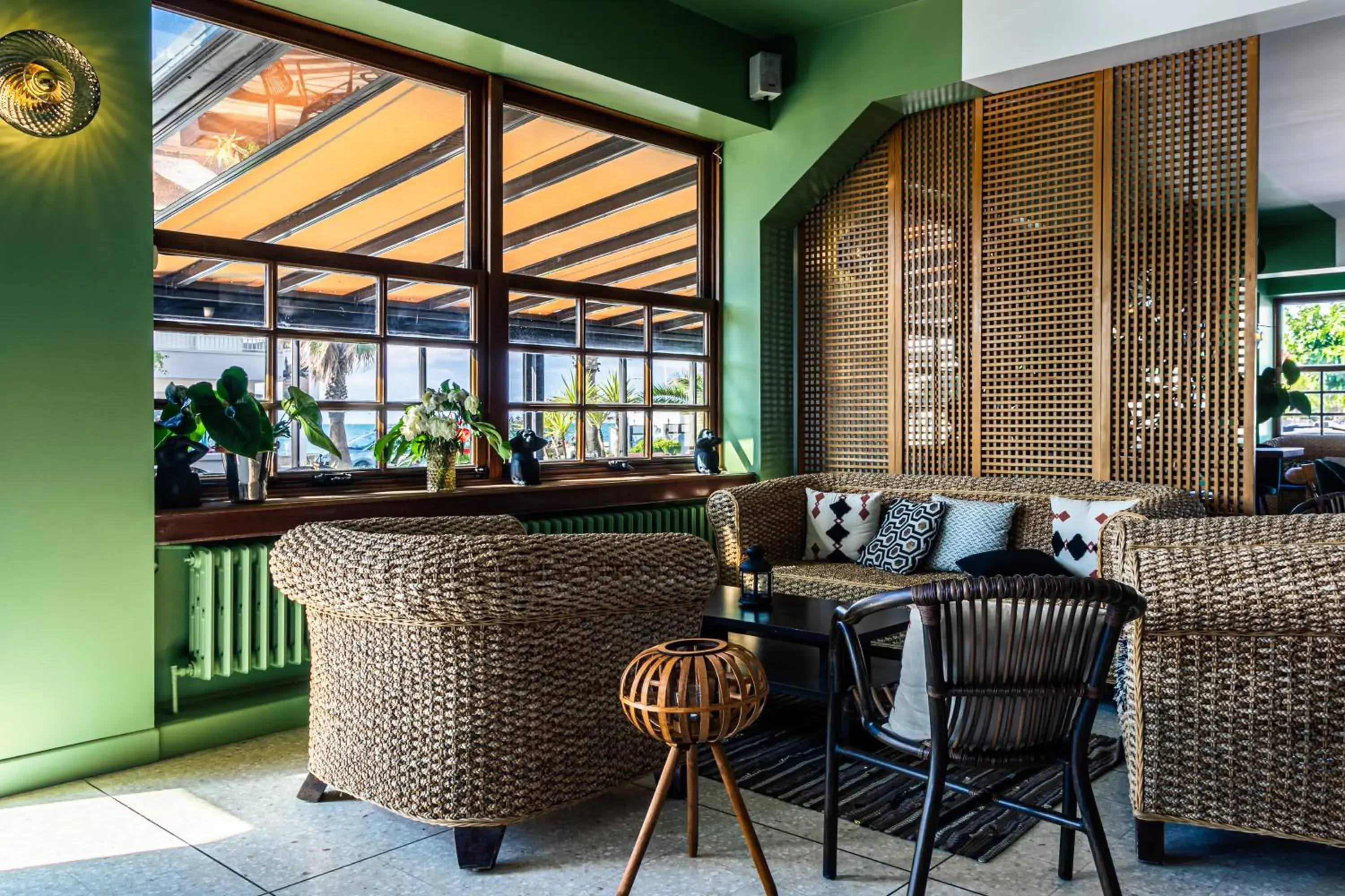 Living room in Hôtel du Midi Plage Living room in Hôtel du Midi Plage
