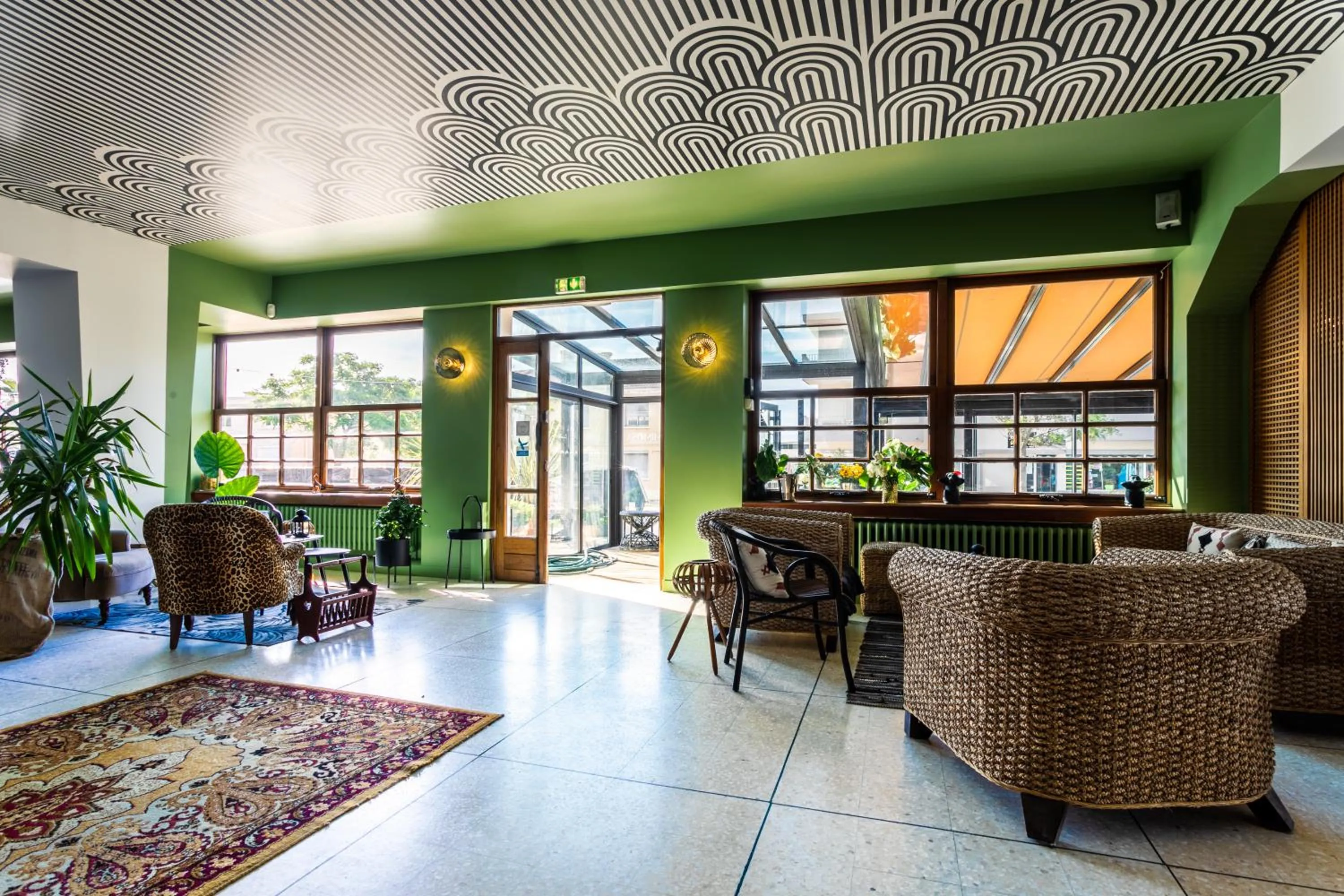 Living room in Hôtel du Midi Plage