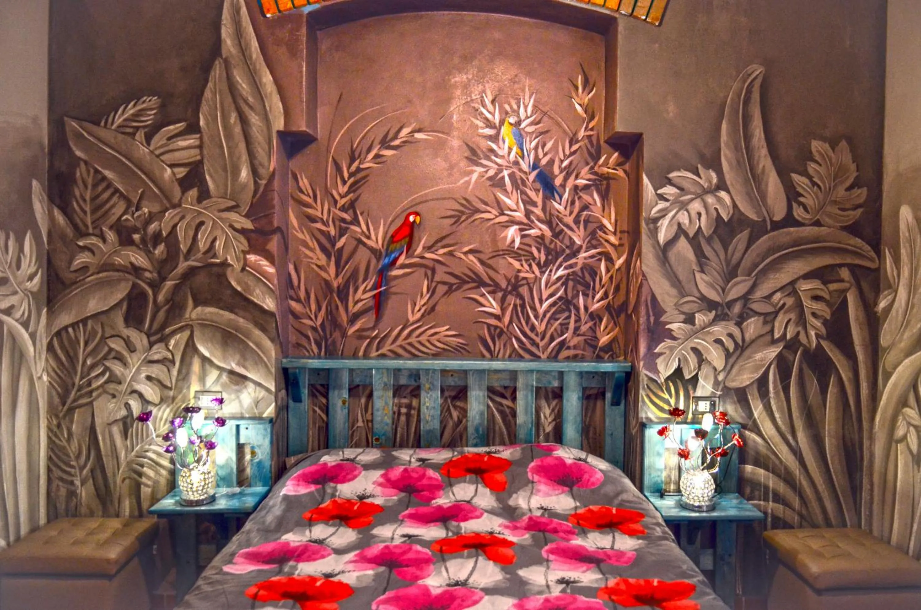 Decorative detail, Bed in Racconti di Mare - 5 Terre JRE