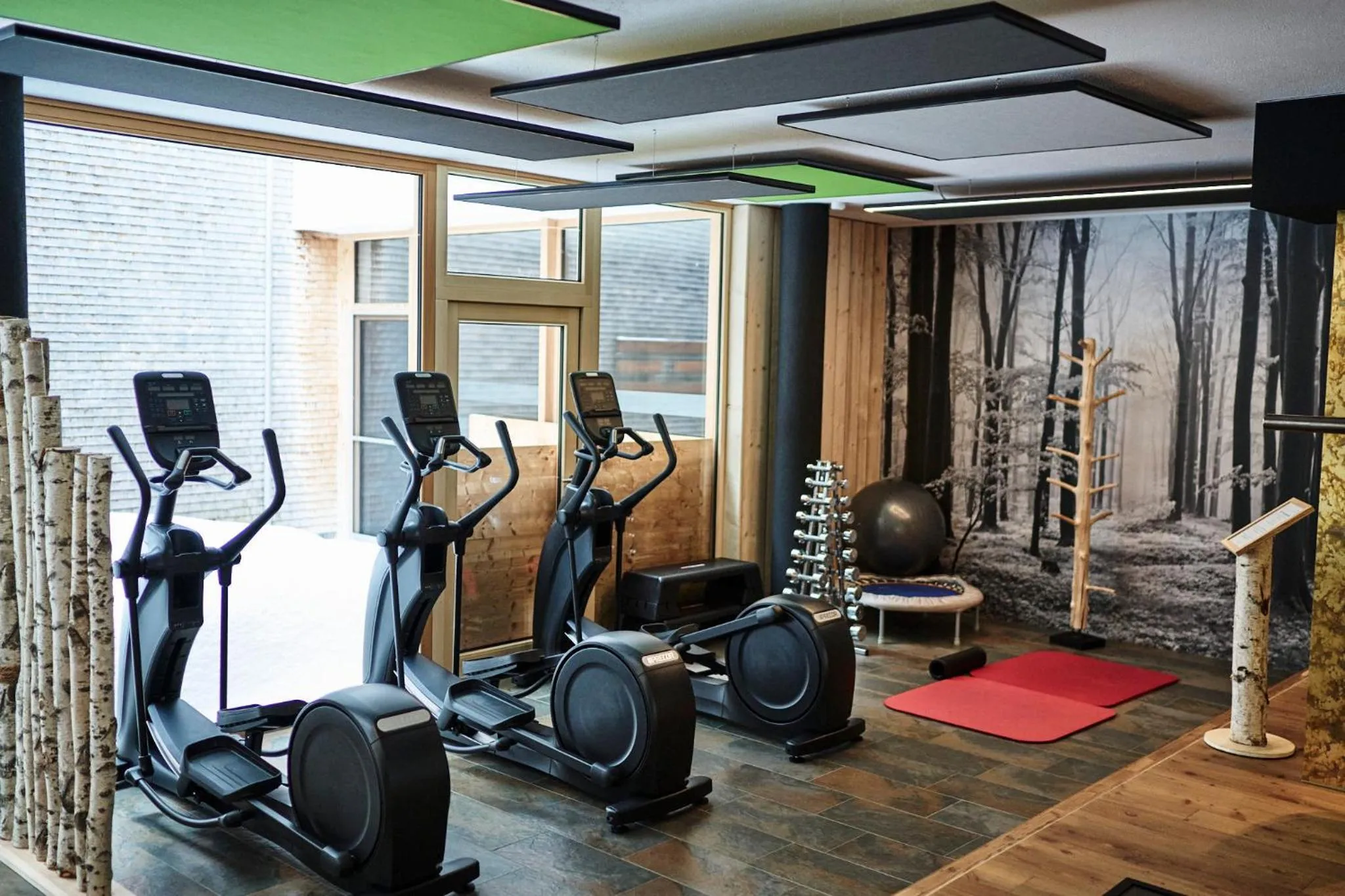 Fitness centre/facilities in HUBERTUS Mountain Refugio Allgäu