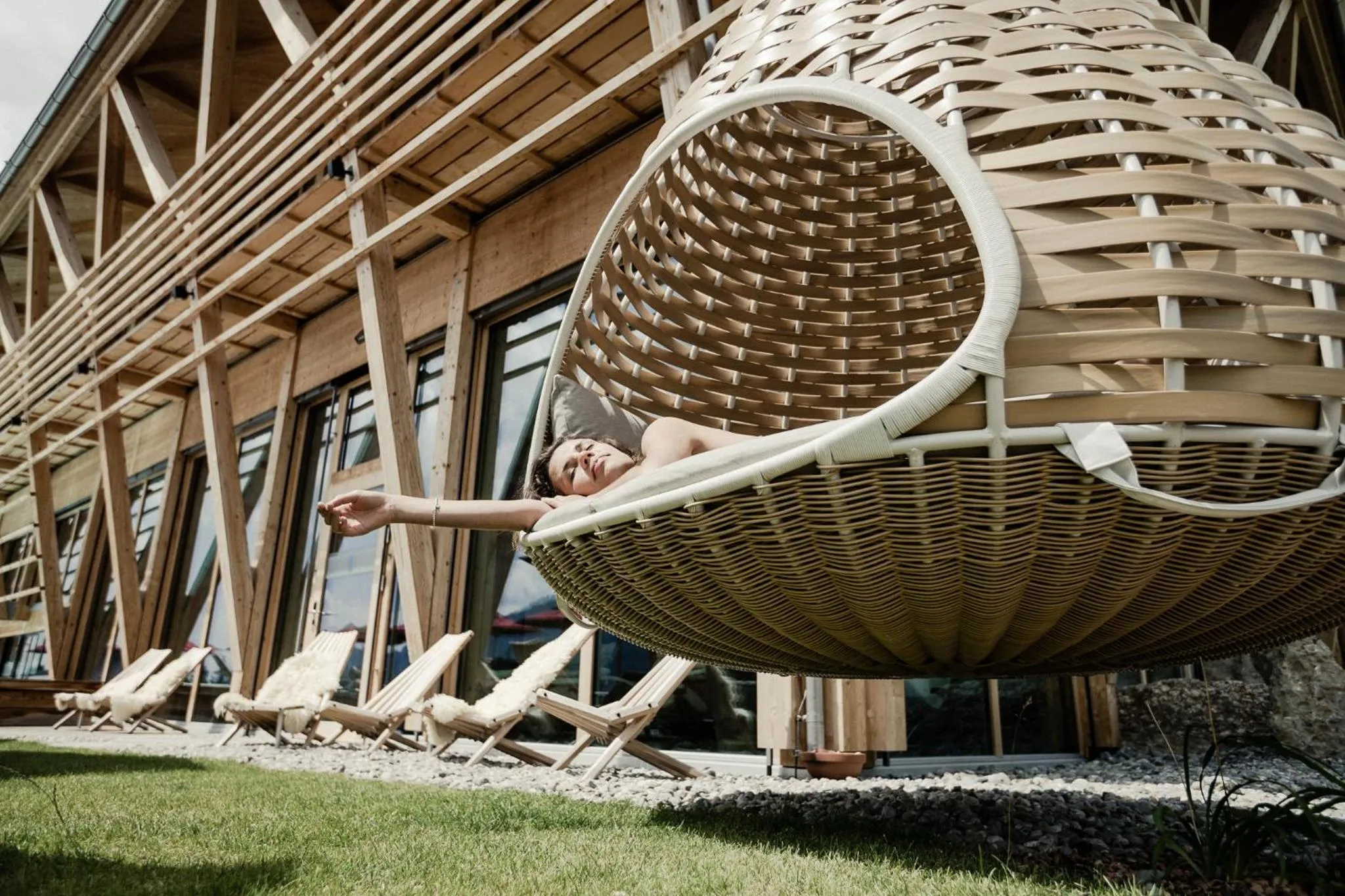 Garden in HUBERTUS Mountain Refugio Allgäu