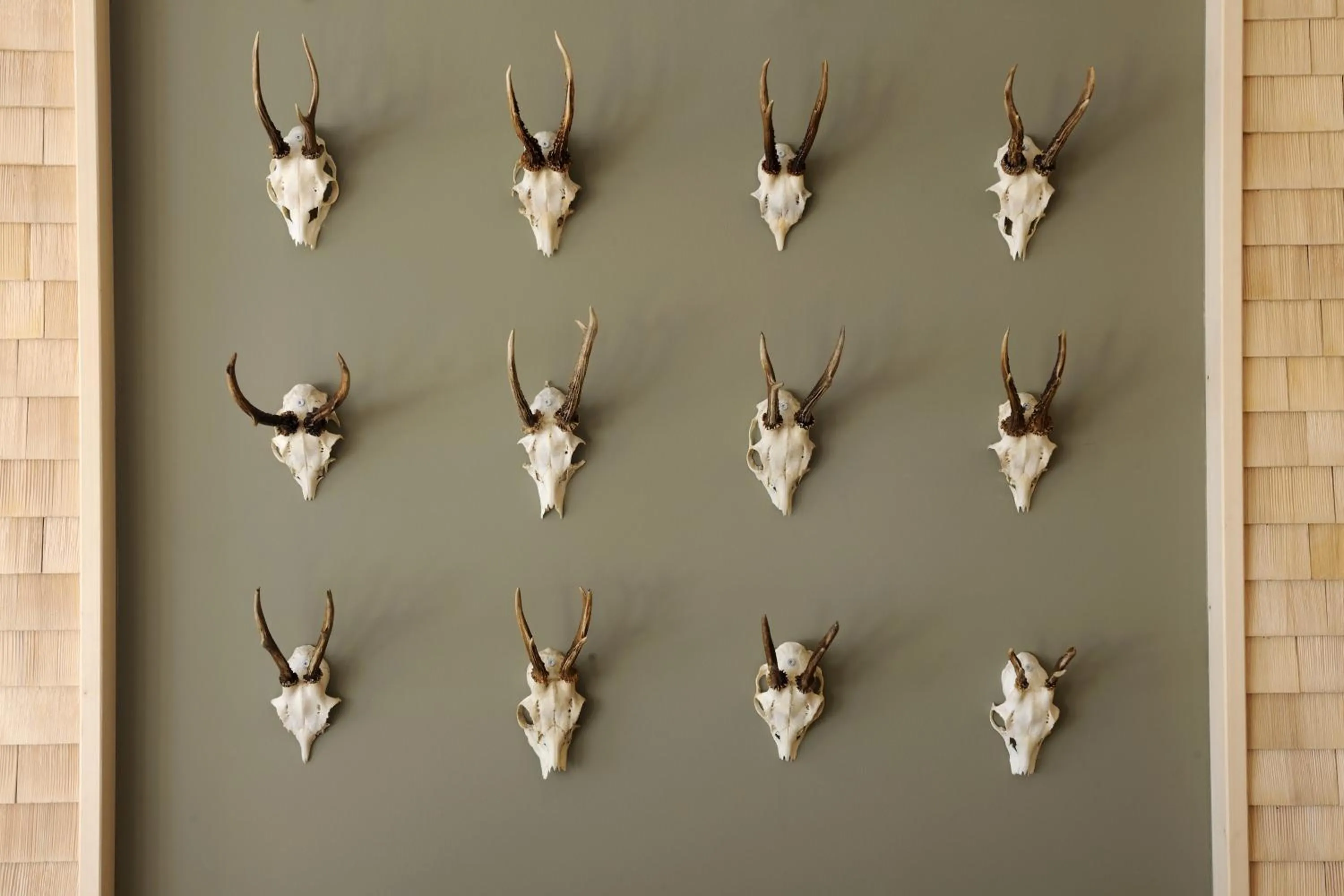 Decorative detail in HUBERTUS Mountain Refugio Allgäu