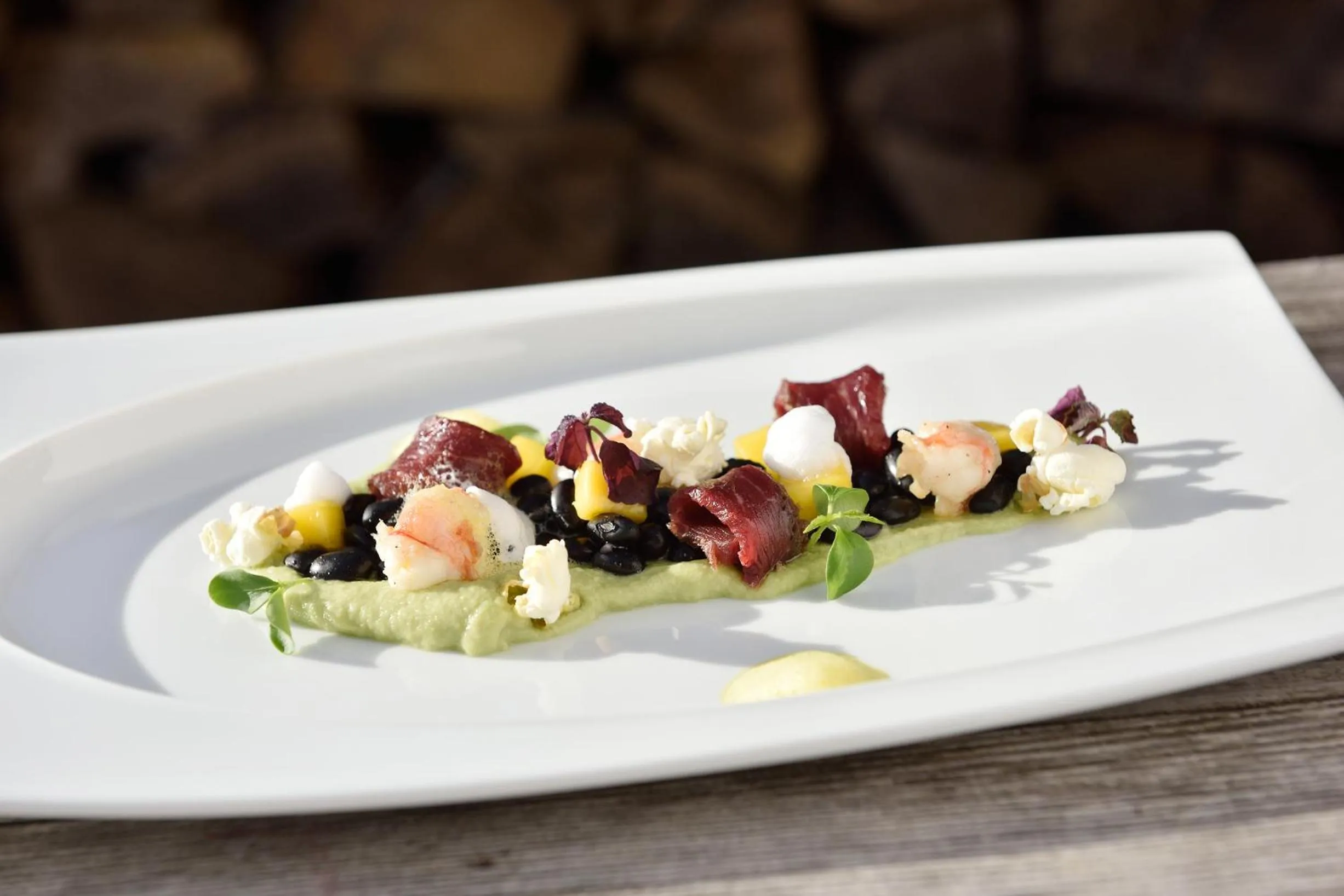 Food close-up in HUBERTUS Mountain Refugio Allgäu