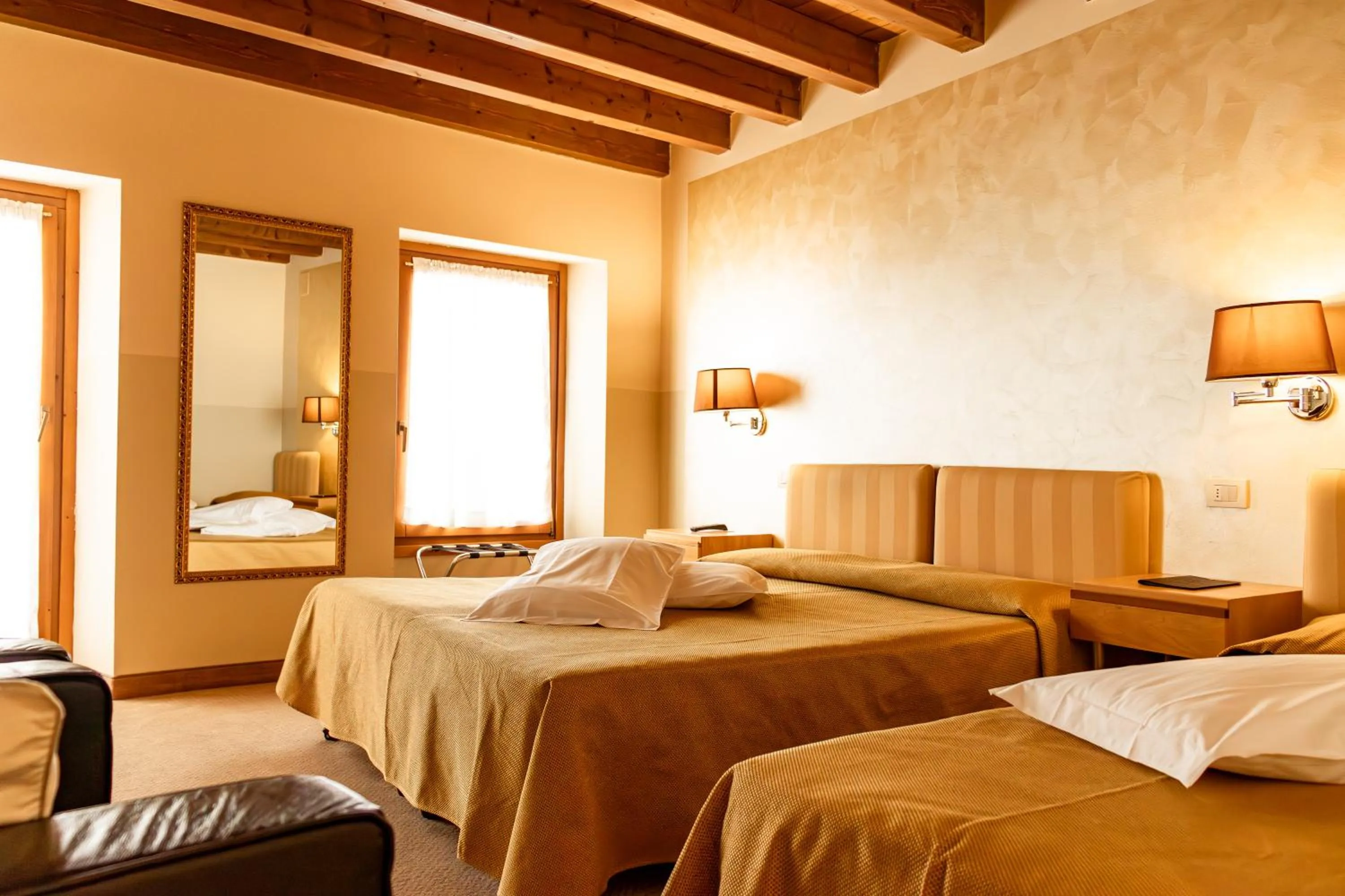 Bed in Hotel Dependance Silvestro