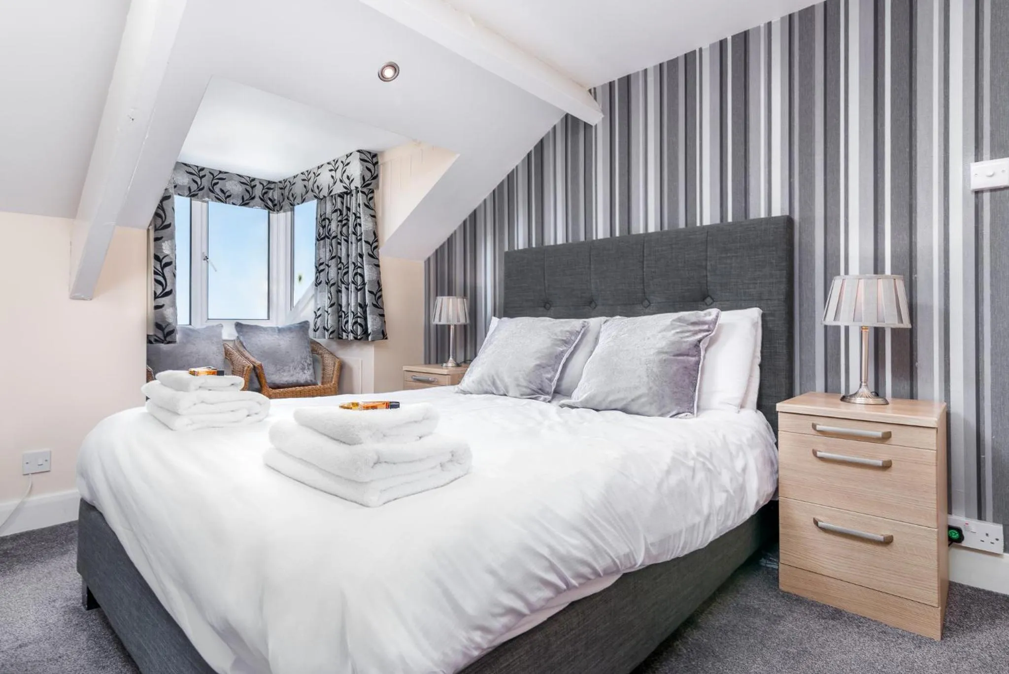 Bed in Riviera Guesthouse