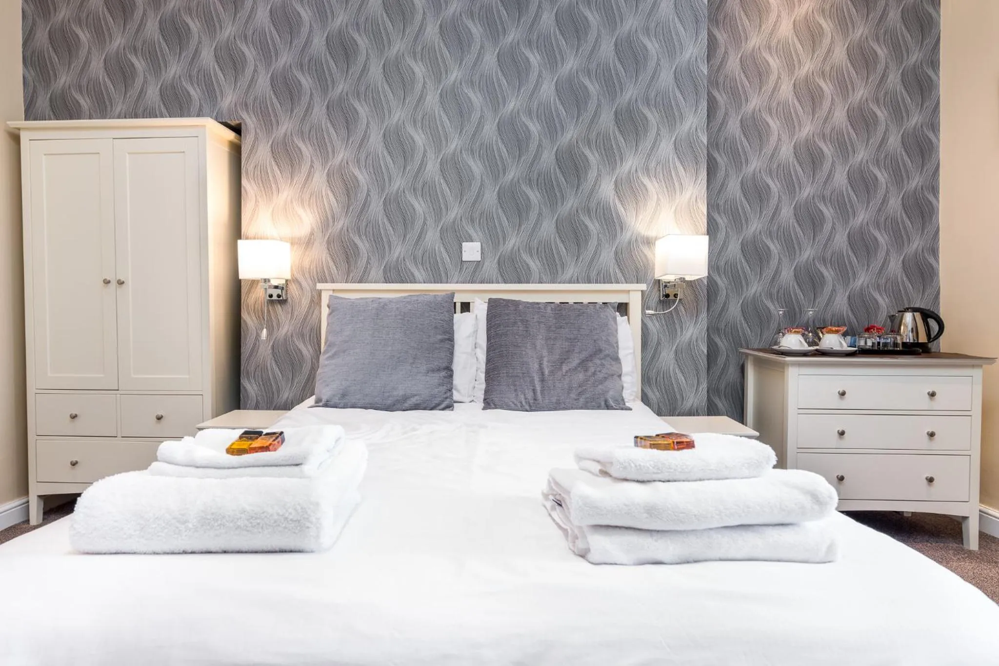 Bed in Riviera Guesthouse