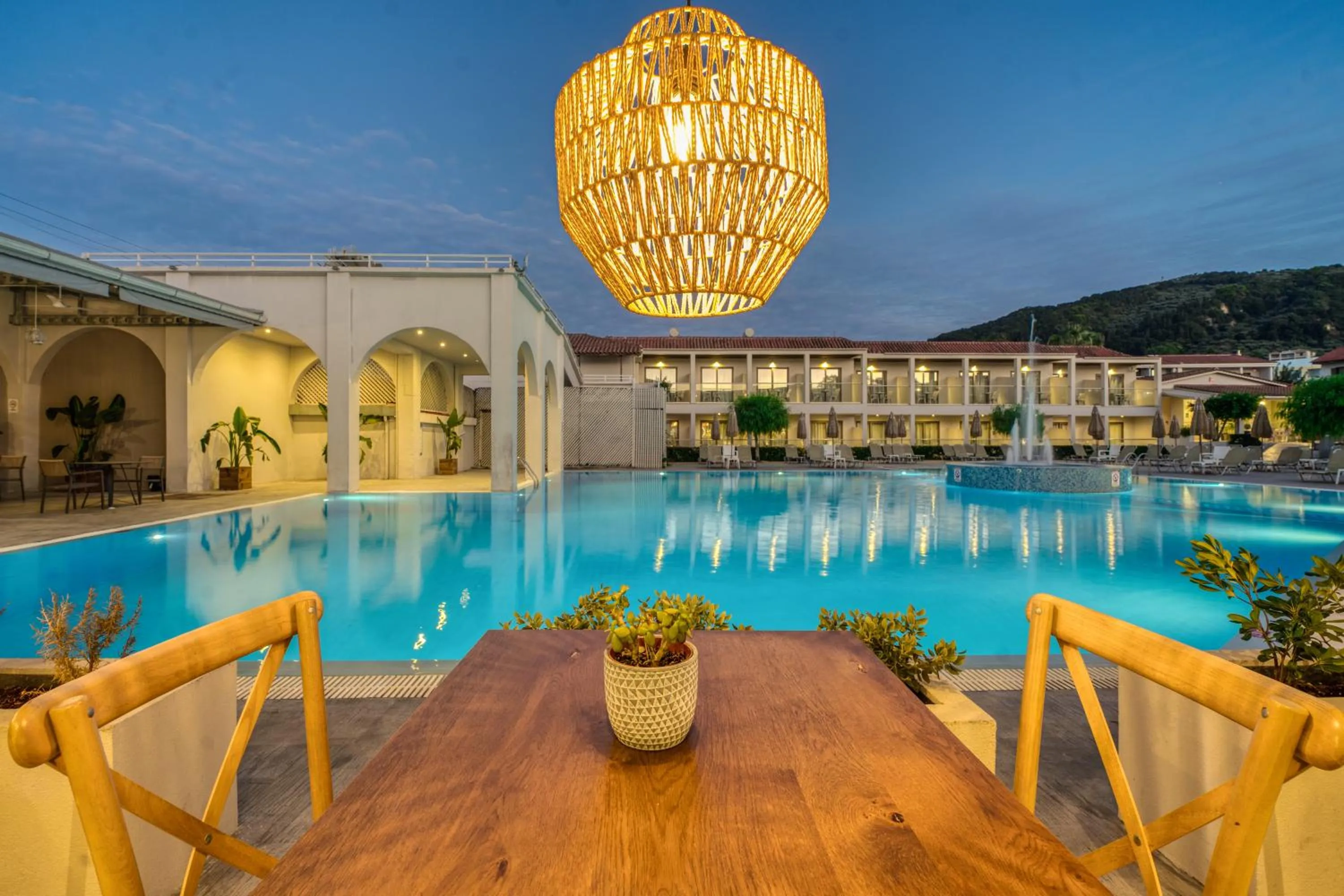 Property building in Hotel Papillon