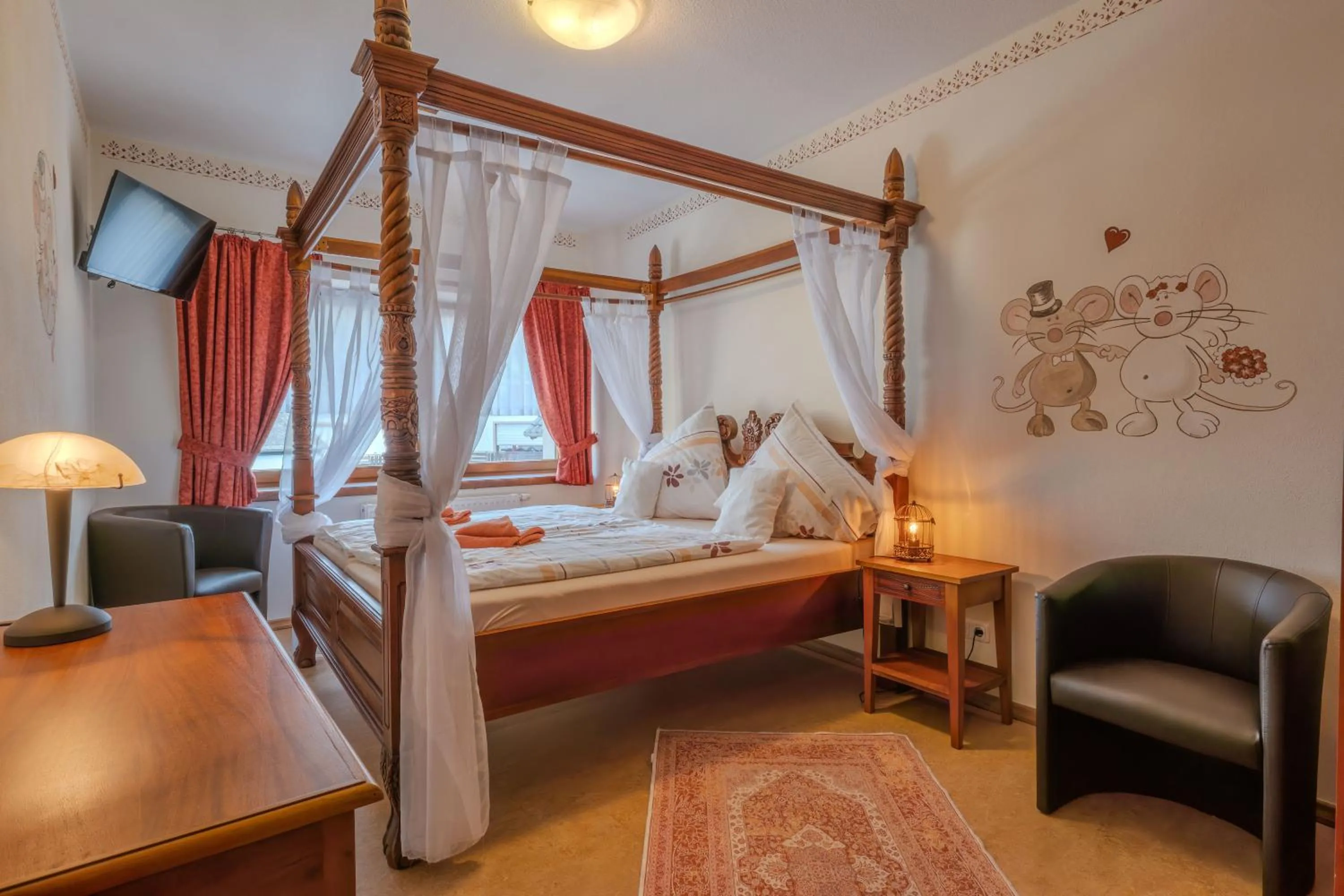 Family Room with Bathroom in Hotel Am Eifelsteig