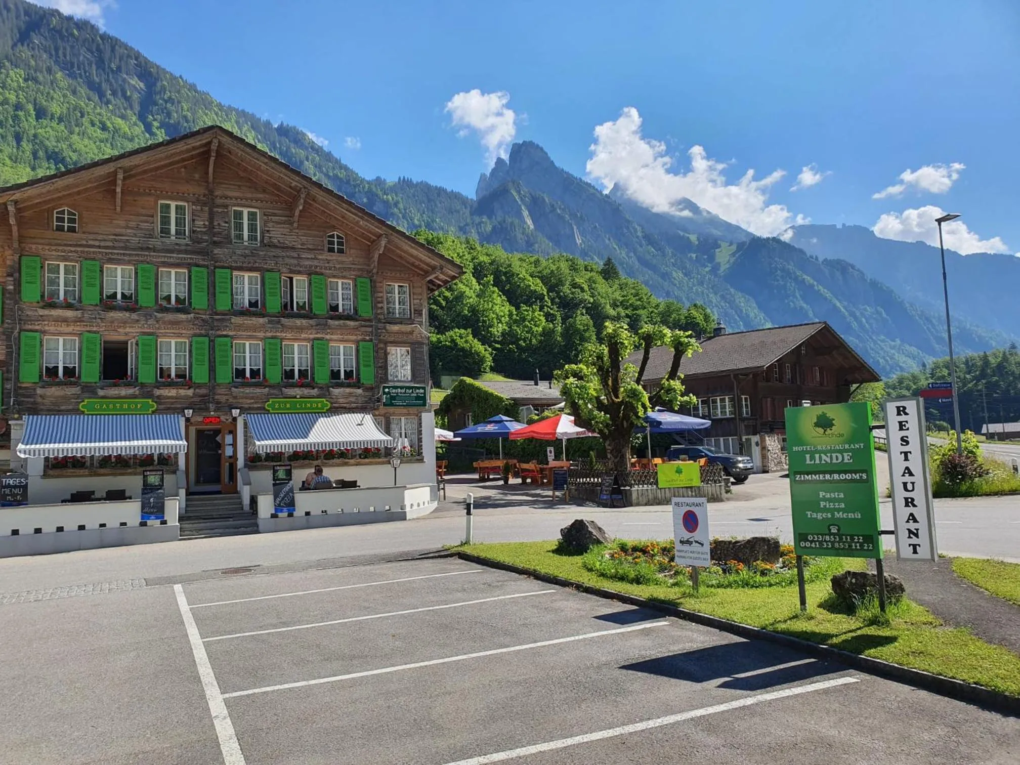 Property building in Hotel-Restaurant-Linde