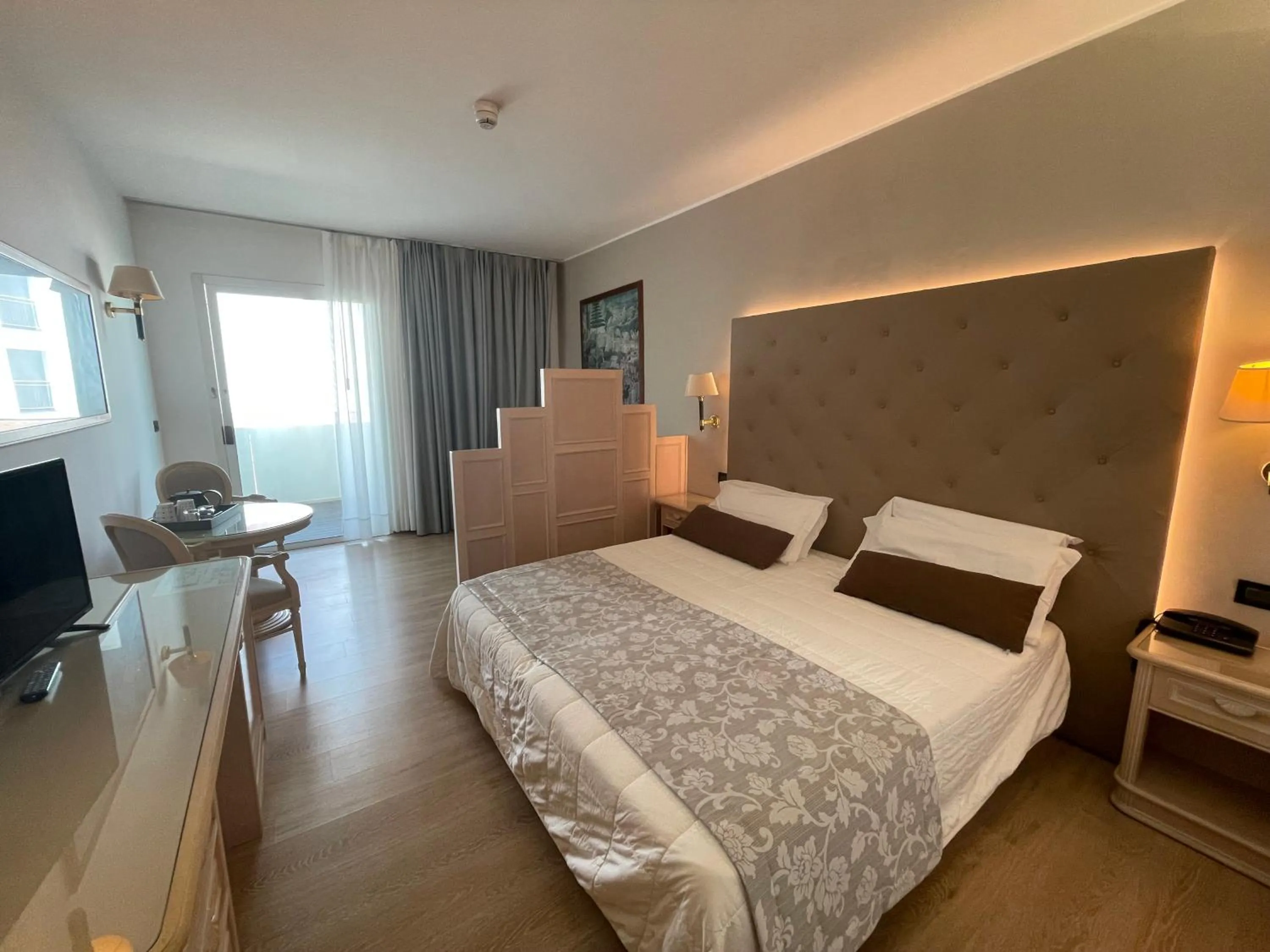 Bed in Park Hotel Cellini