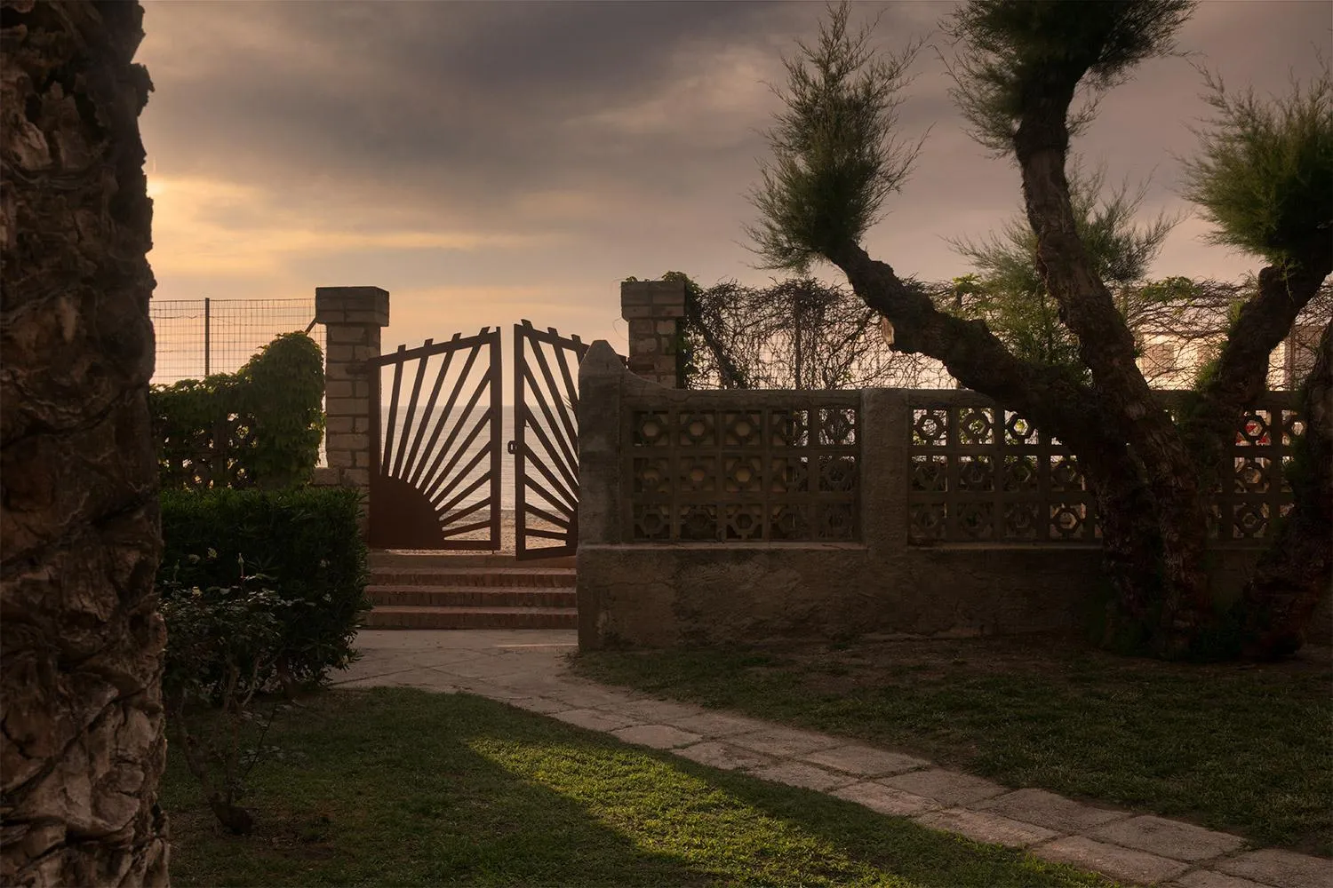 Garden in Villa Giada