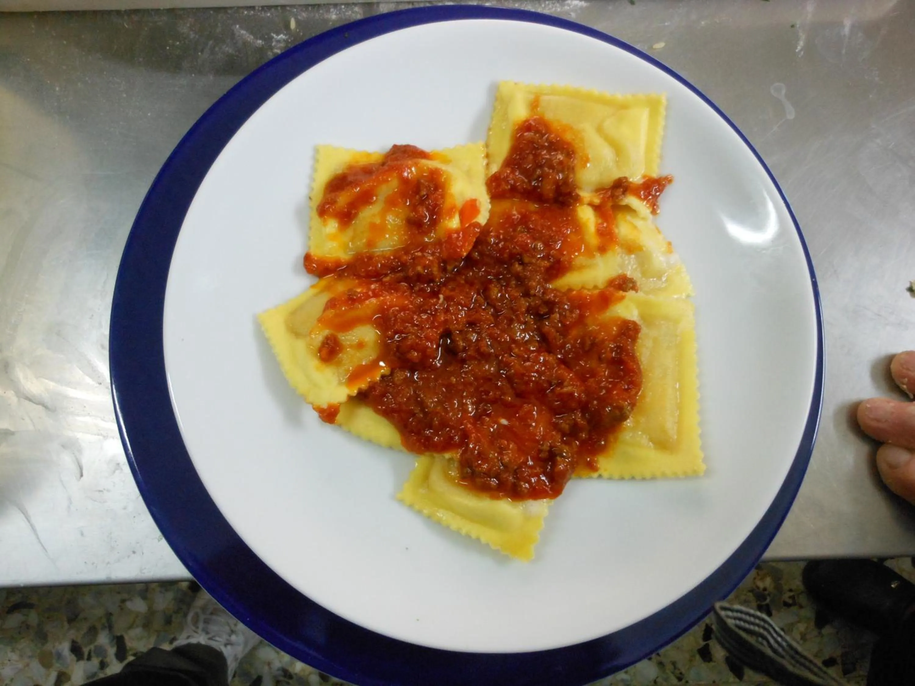 Food close-up in Hotel Fiammetta