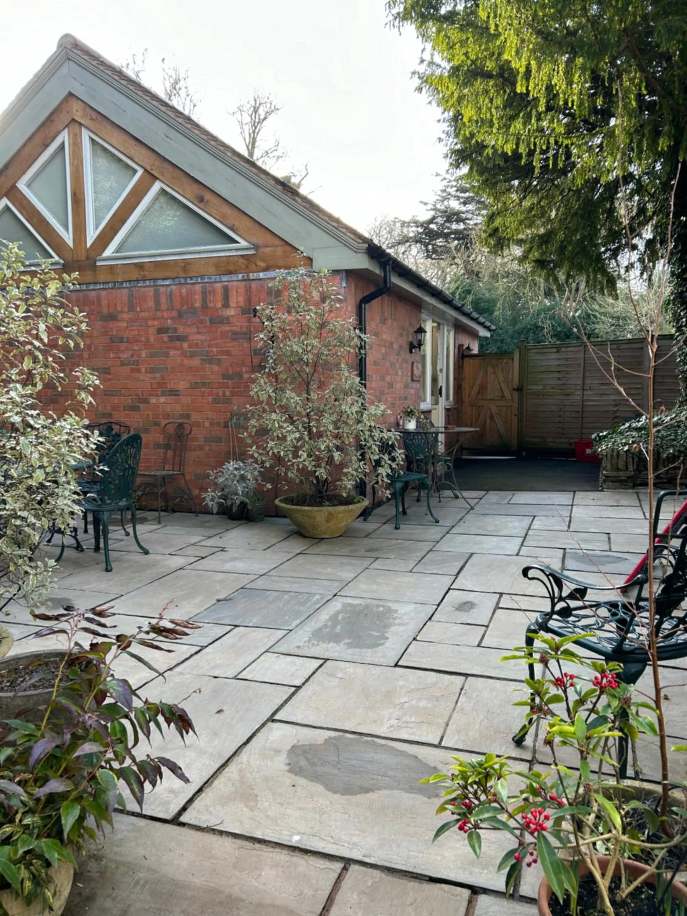 Balcony/Terrace in The Potting Shed