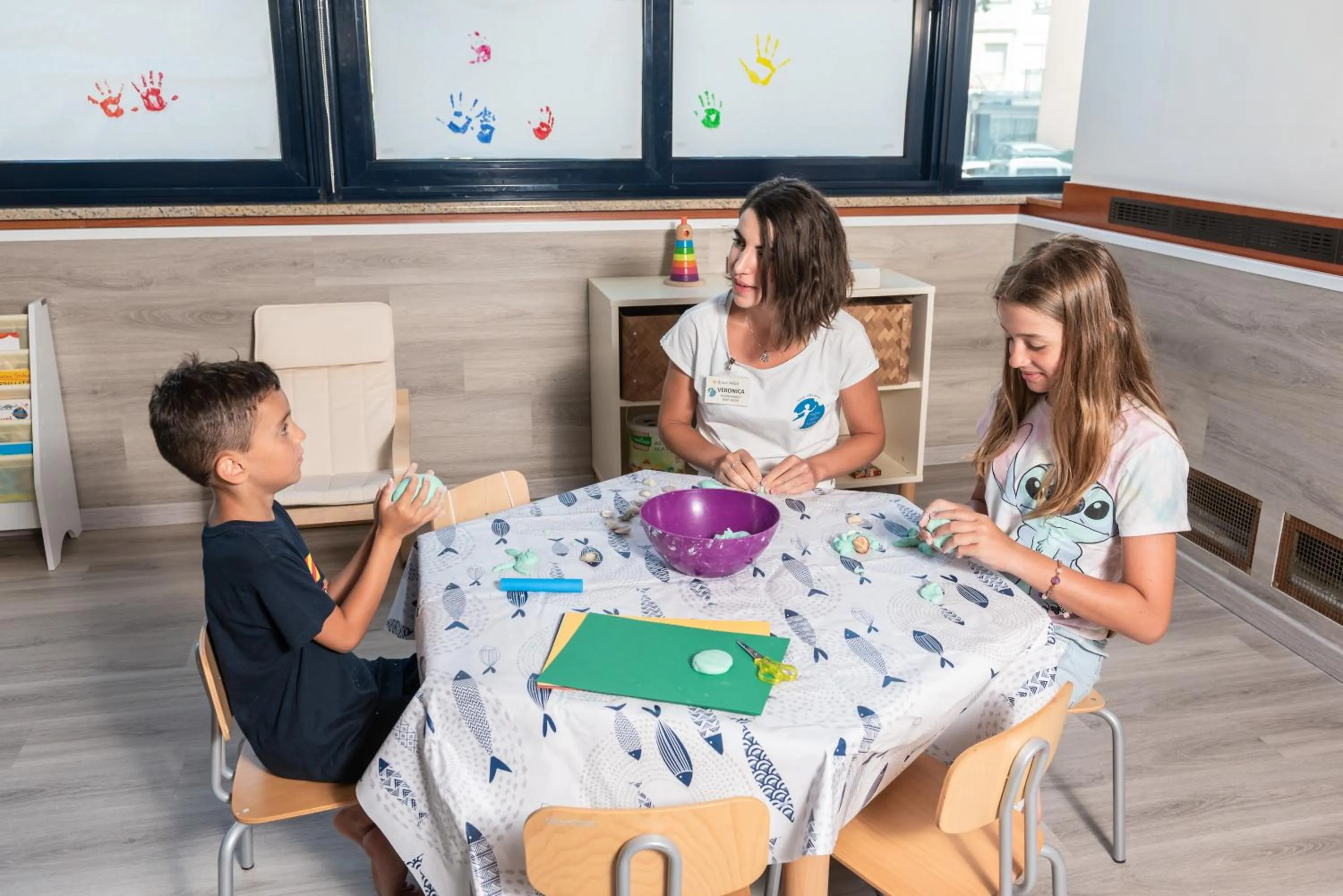 Children play ground in Hotel Brioni Mare