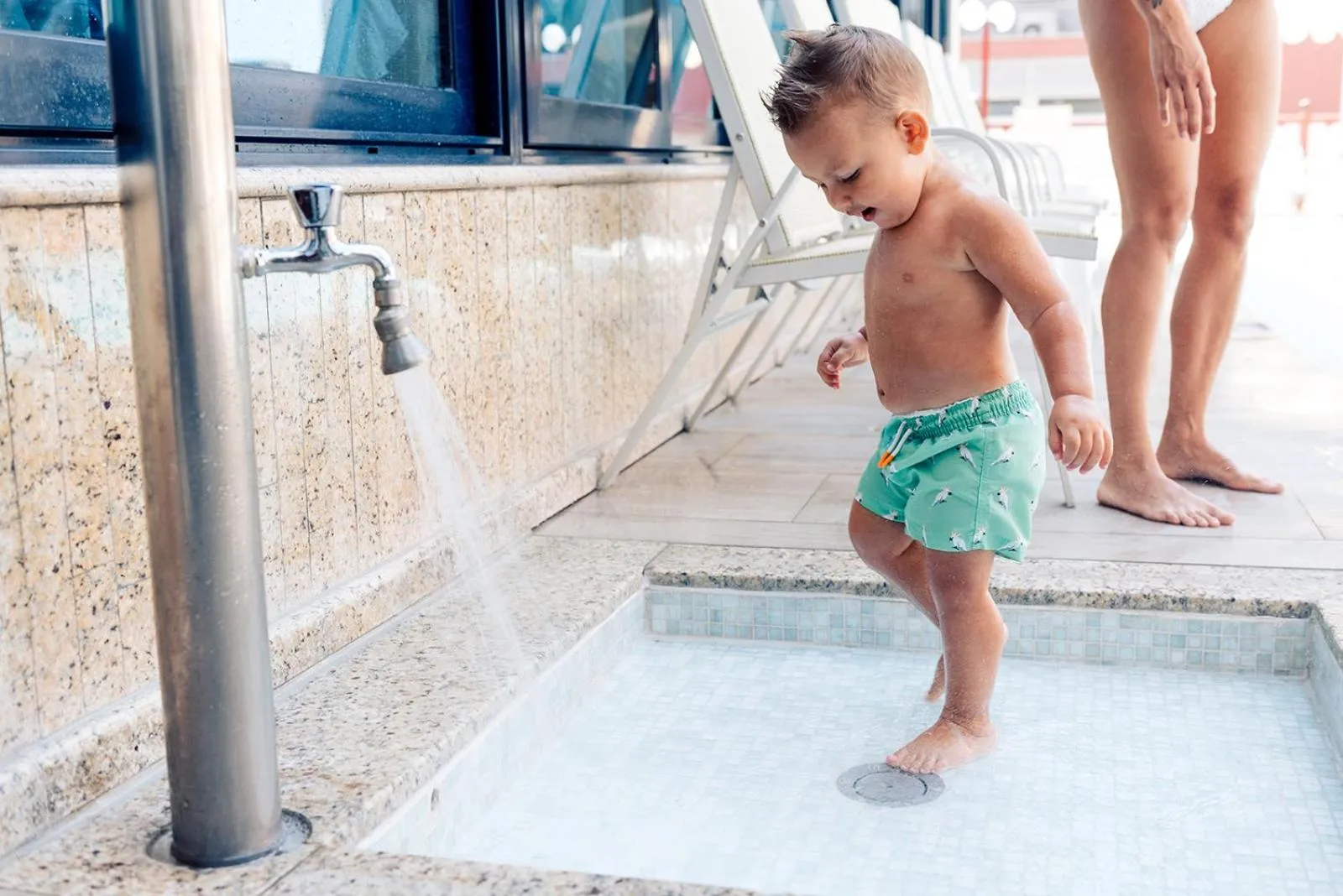 Swimming pool in Hotel Brioni Mare