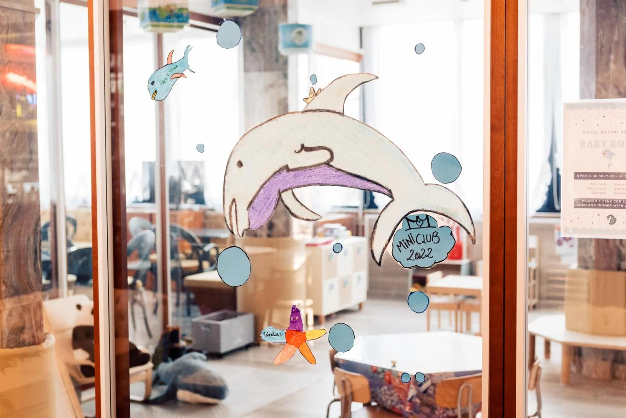 Kids's club in Hotel Brioni Mare