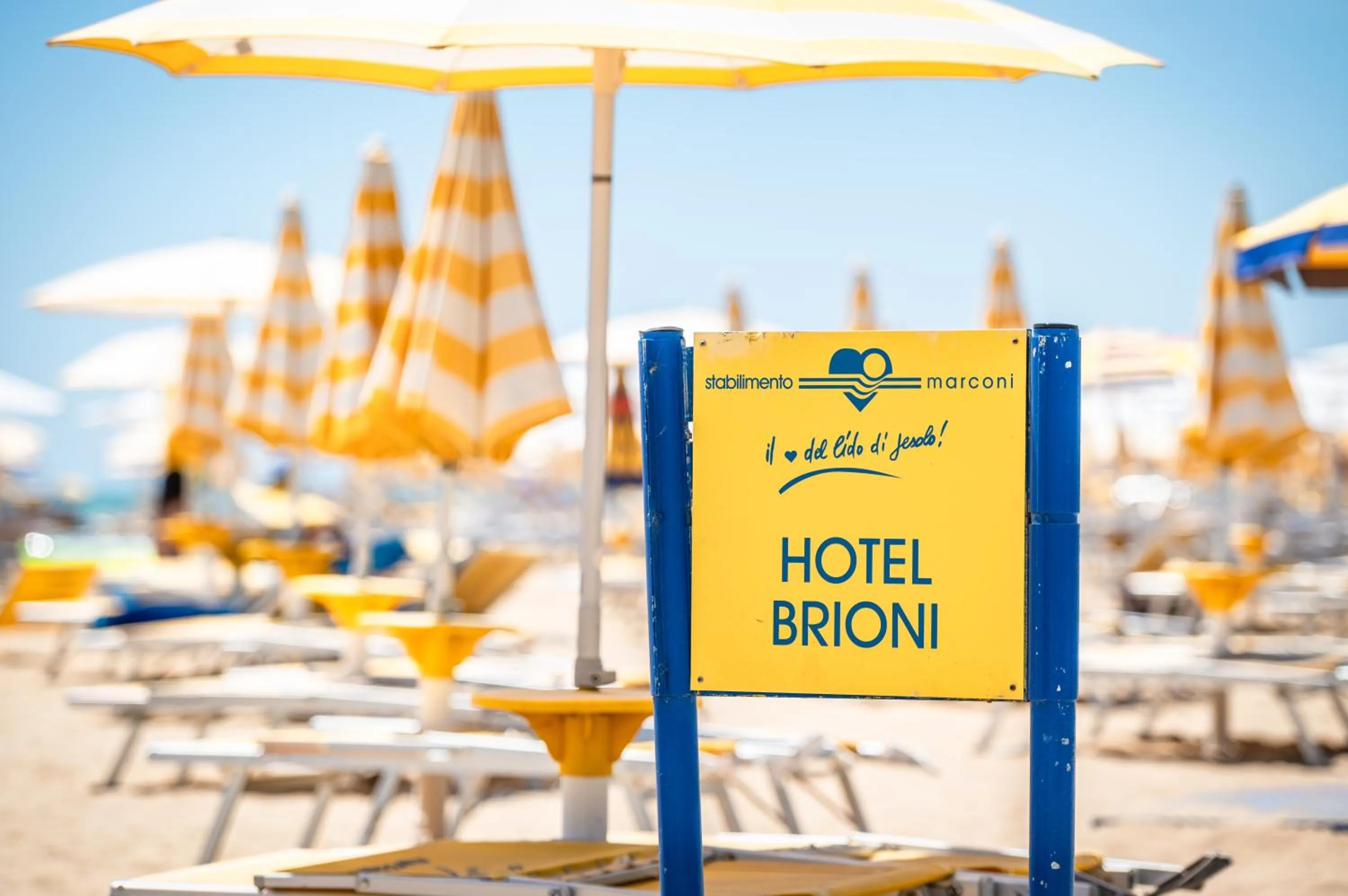 Property logo or sign in Hotel Brioni Mare