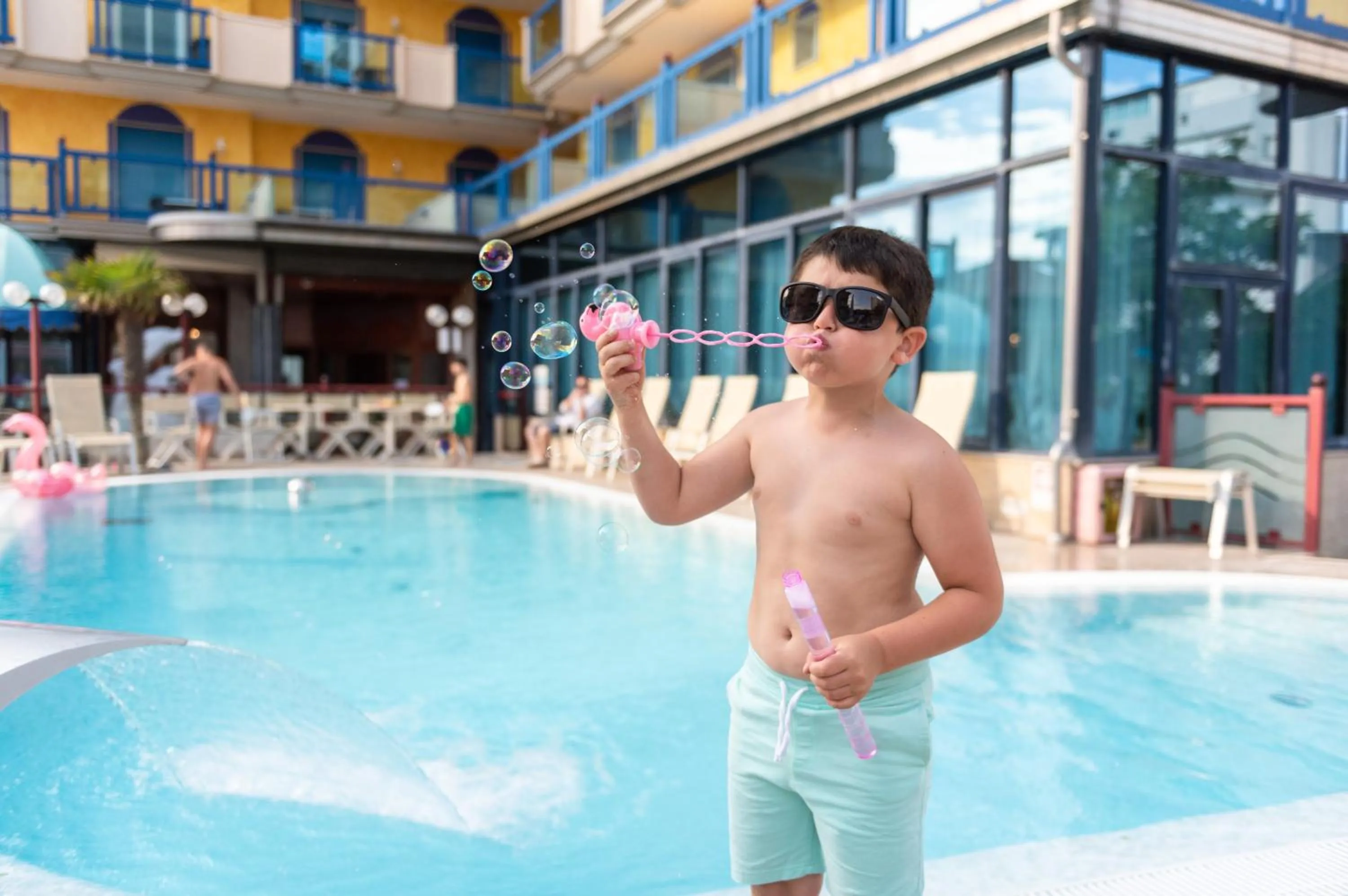 Swimming pool in Hotel Brioni Mare