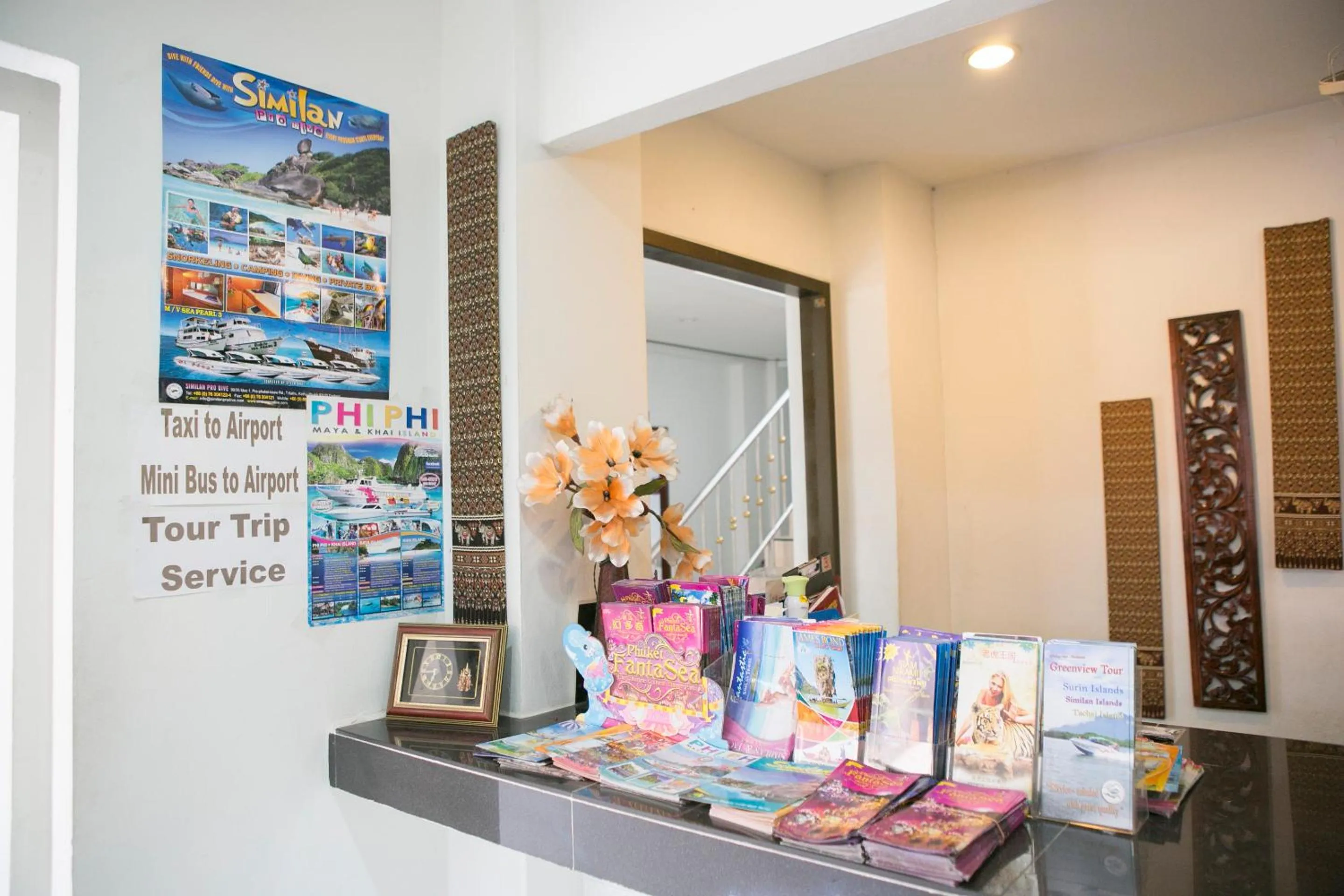 Lobby or reception in G&B Guesthouse